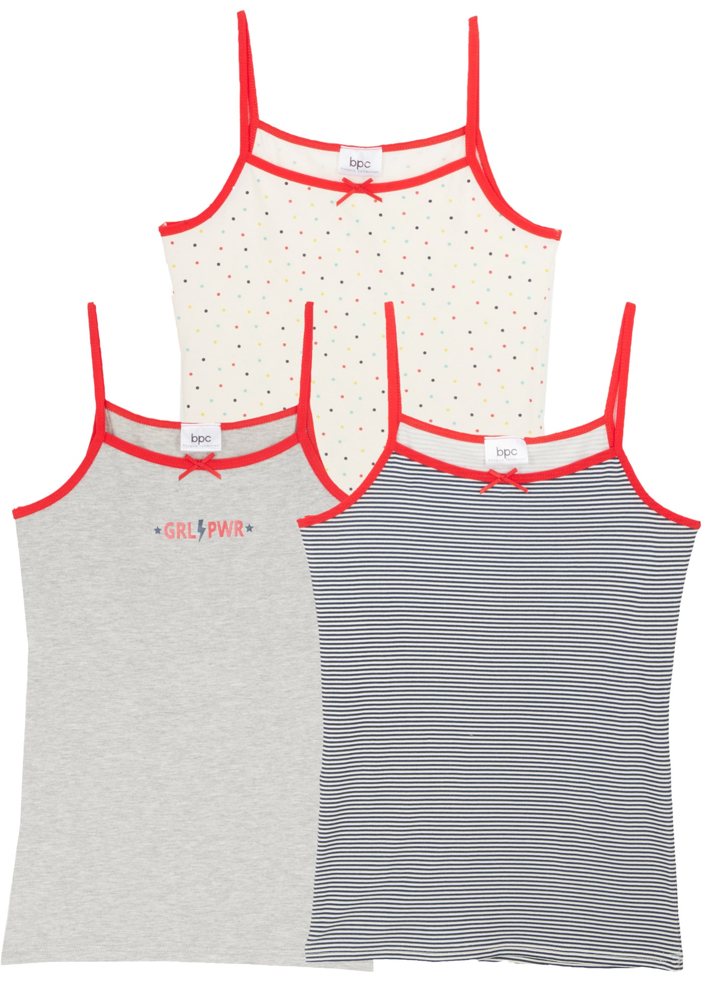 Mädchen Unterhemd (3er Pack)
