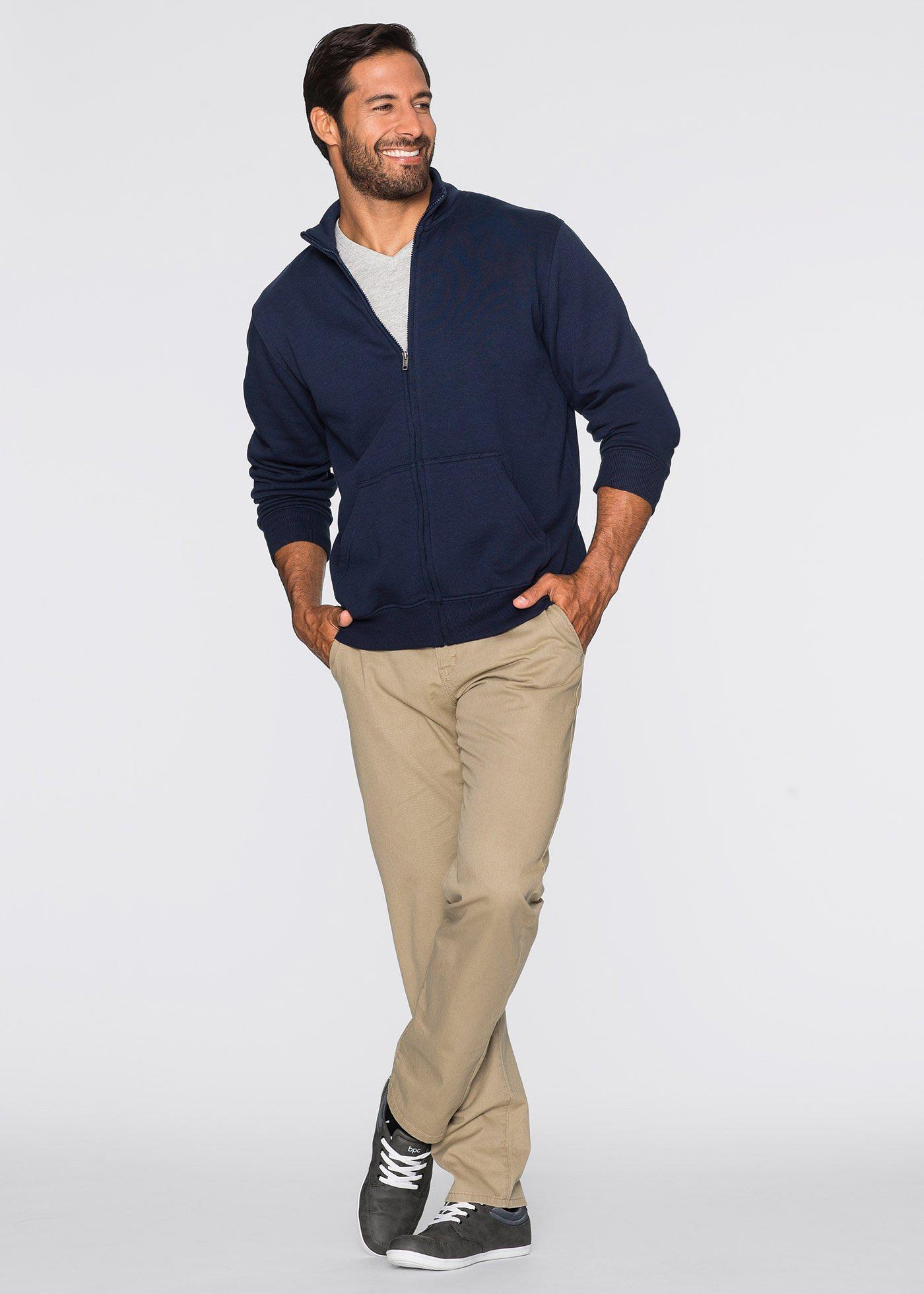 Bluza rozpinana ze stójką - Bonprix