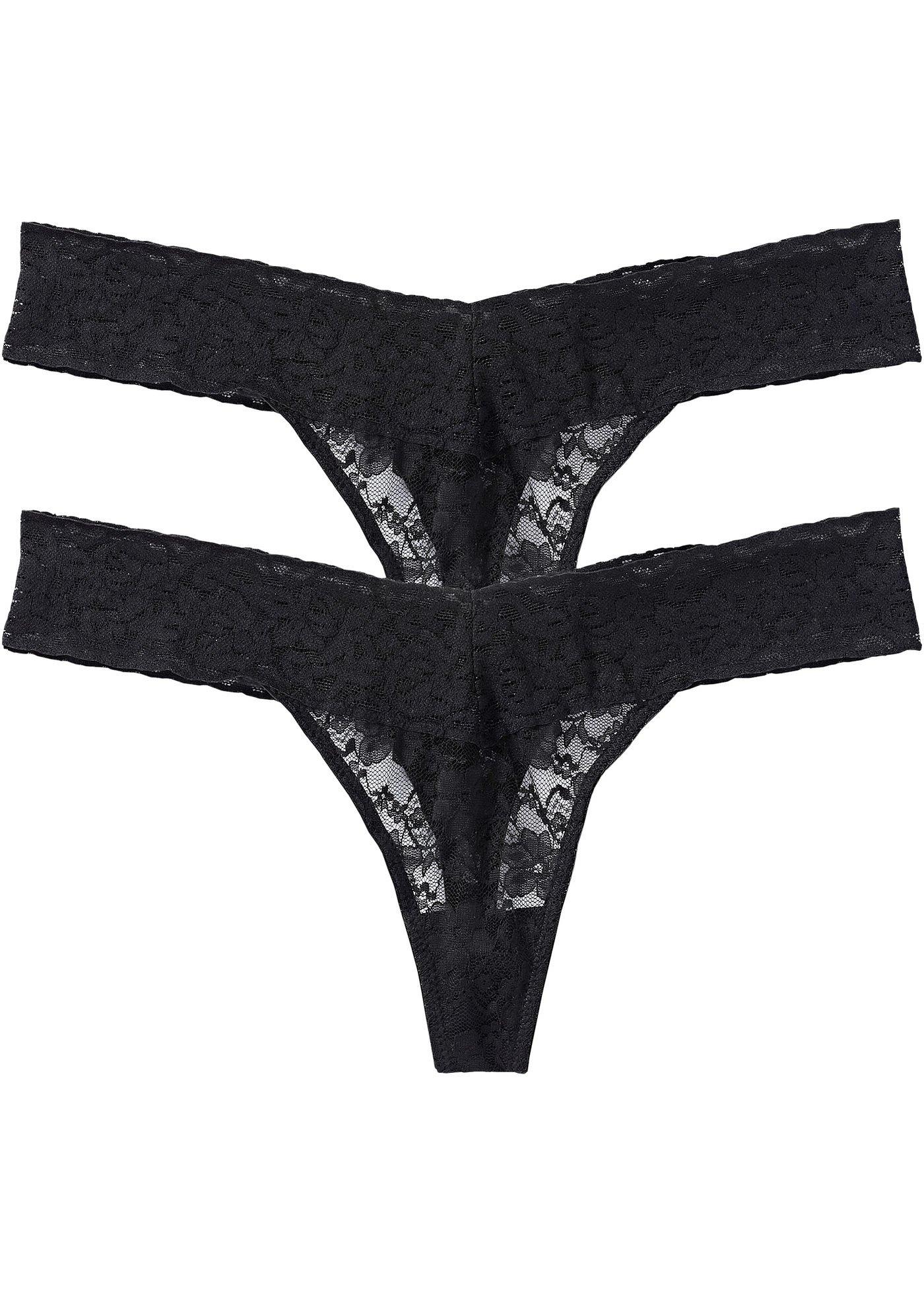 Stringi z koronki (2 pary) - Bonprix