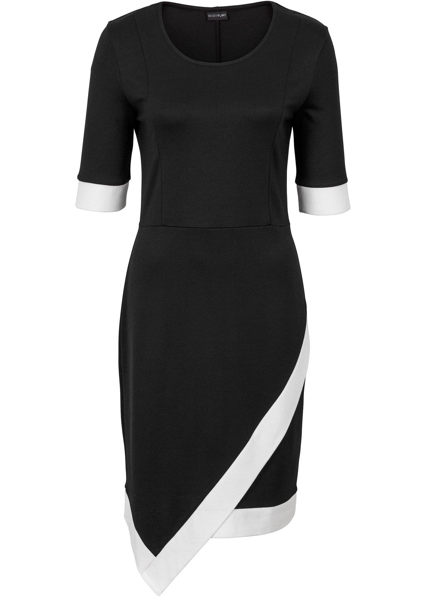 Shirtkleid mit Kontrastfarbe Shirtkleid mit Kontrastfarbe