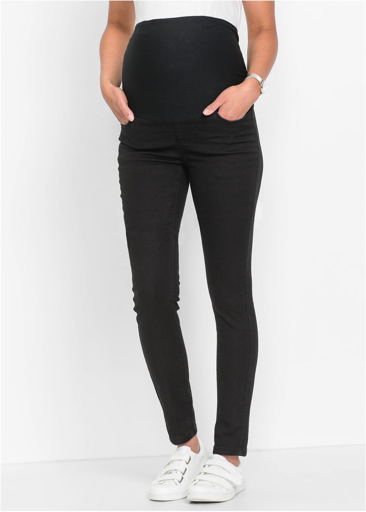 Jegginsy ciążowe ze stretchem, Skinny - Bonprix