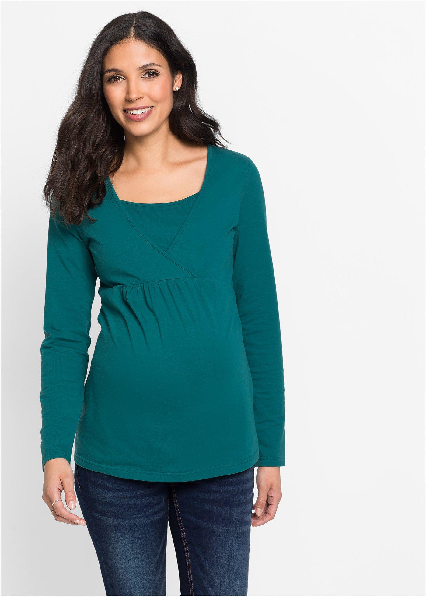 Shirt ciążowy i do karmienia - Bonprix