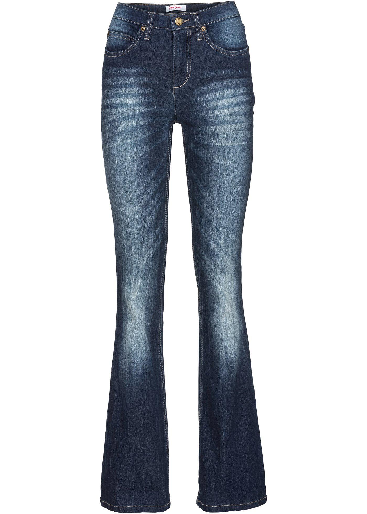 Komfort-Stretch-Jeans, Bootcut