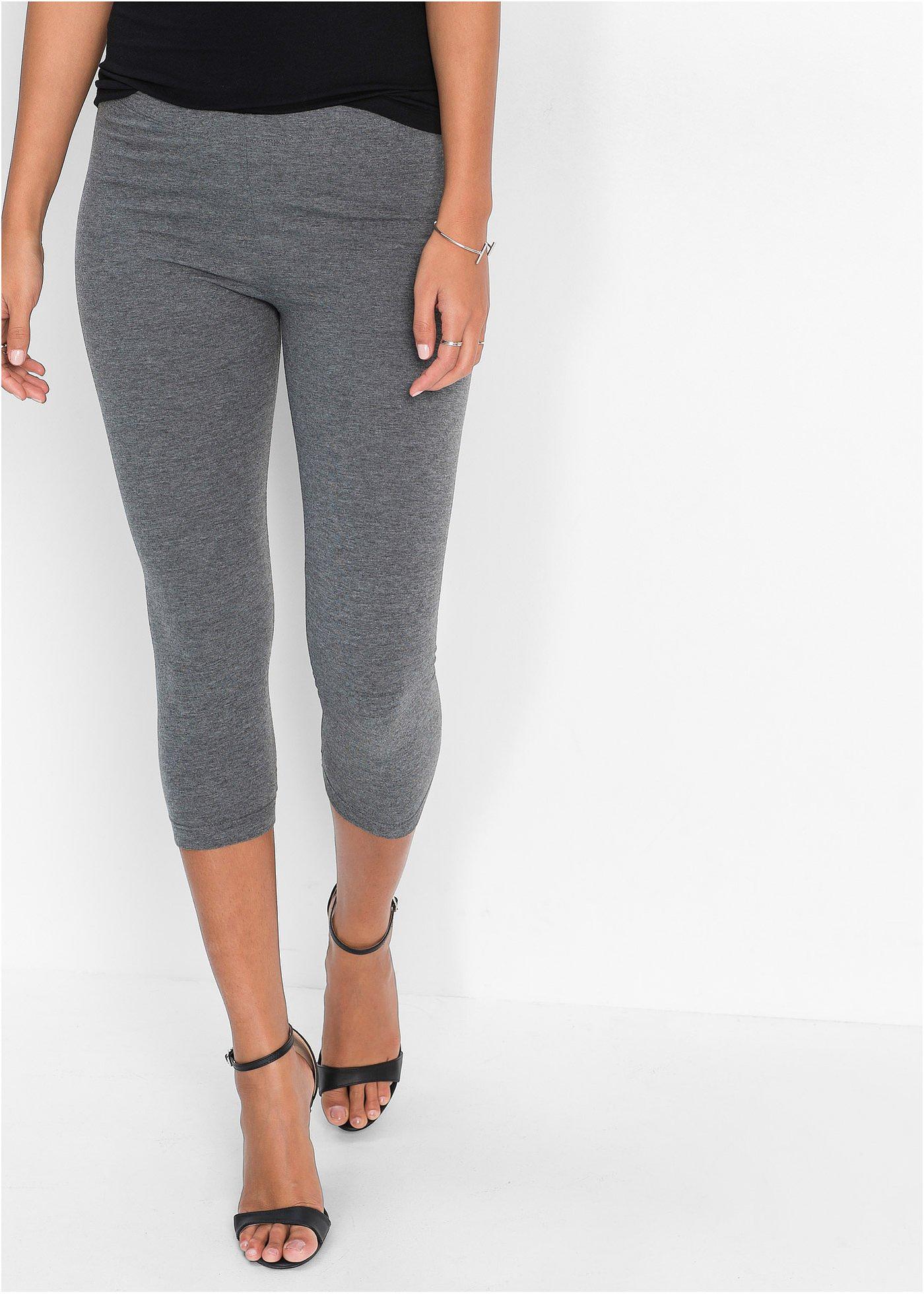 Legginsy rybaczki (2 pary) - Bonprix
