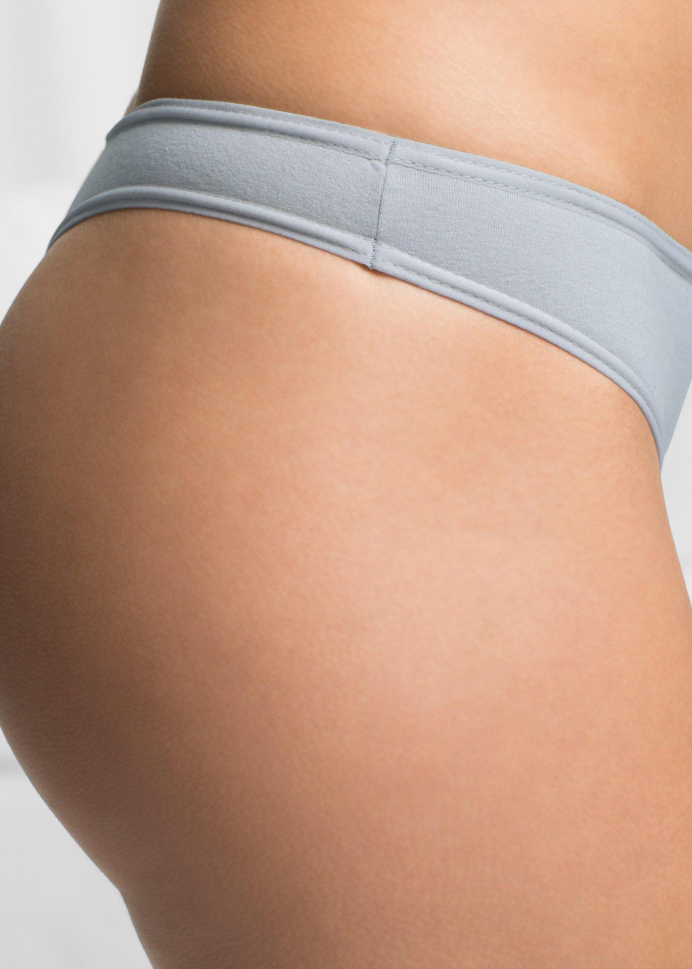 Stringi z bawełny organicznej, 6 par - Bonprix