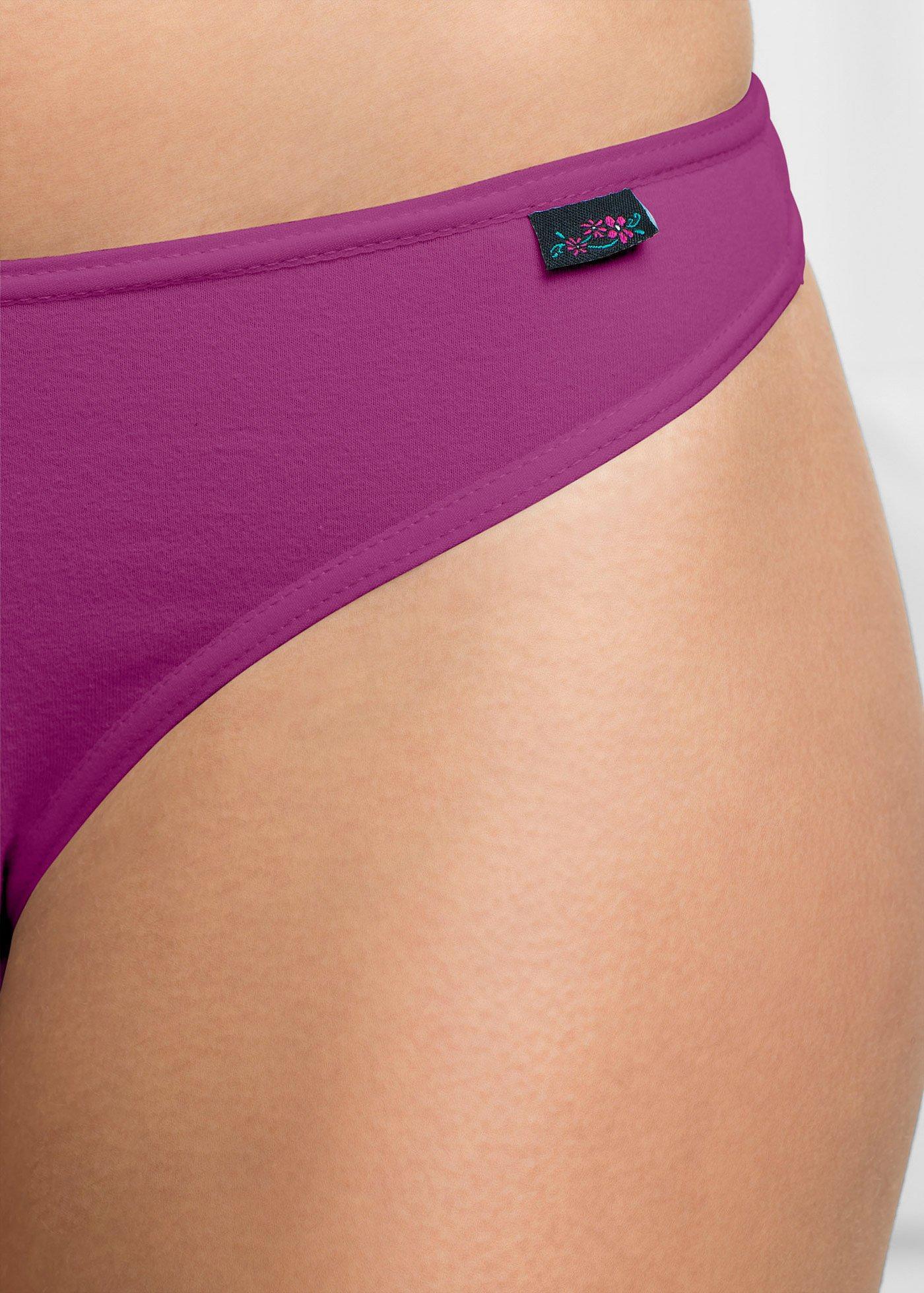 Stringi z bawełny organicznej, 6 par - Bonprix