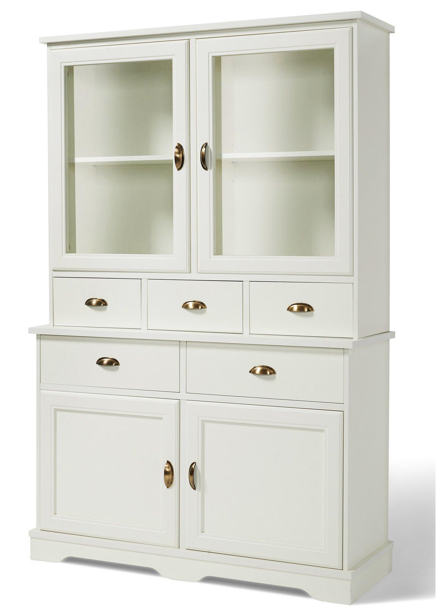 Dekorativ und praktisch: der Küchenschrank "Tinka" - weiß