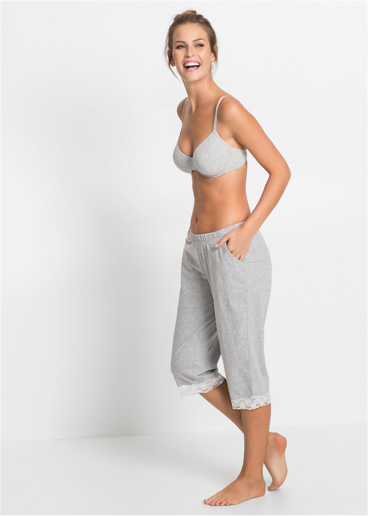 Biustonosz pod T-shirt bez usztywnienia (3 szt.) - Bonprix