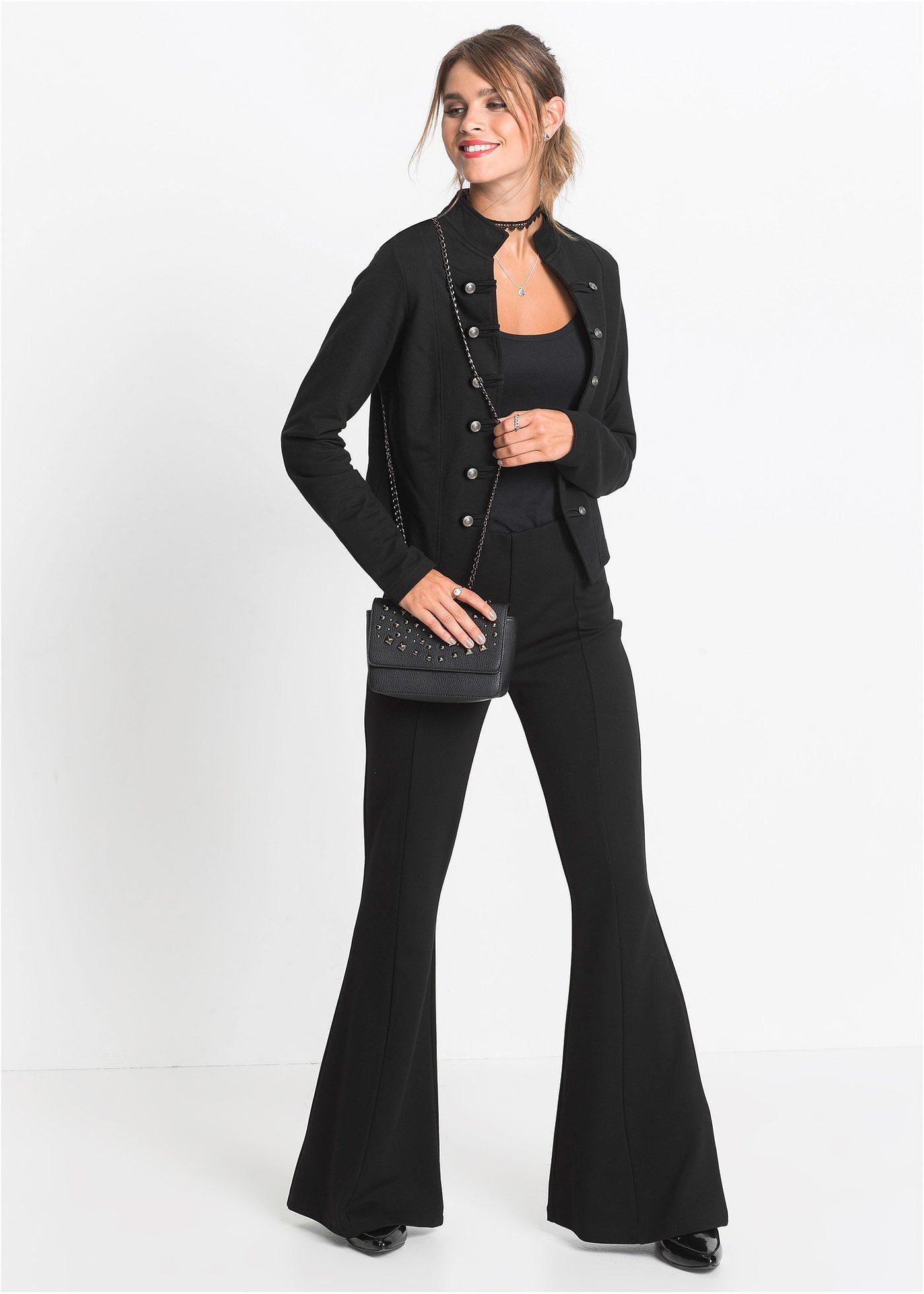 Spodnie dzwony Punto di Roma - Bonprix