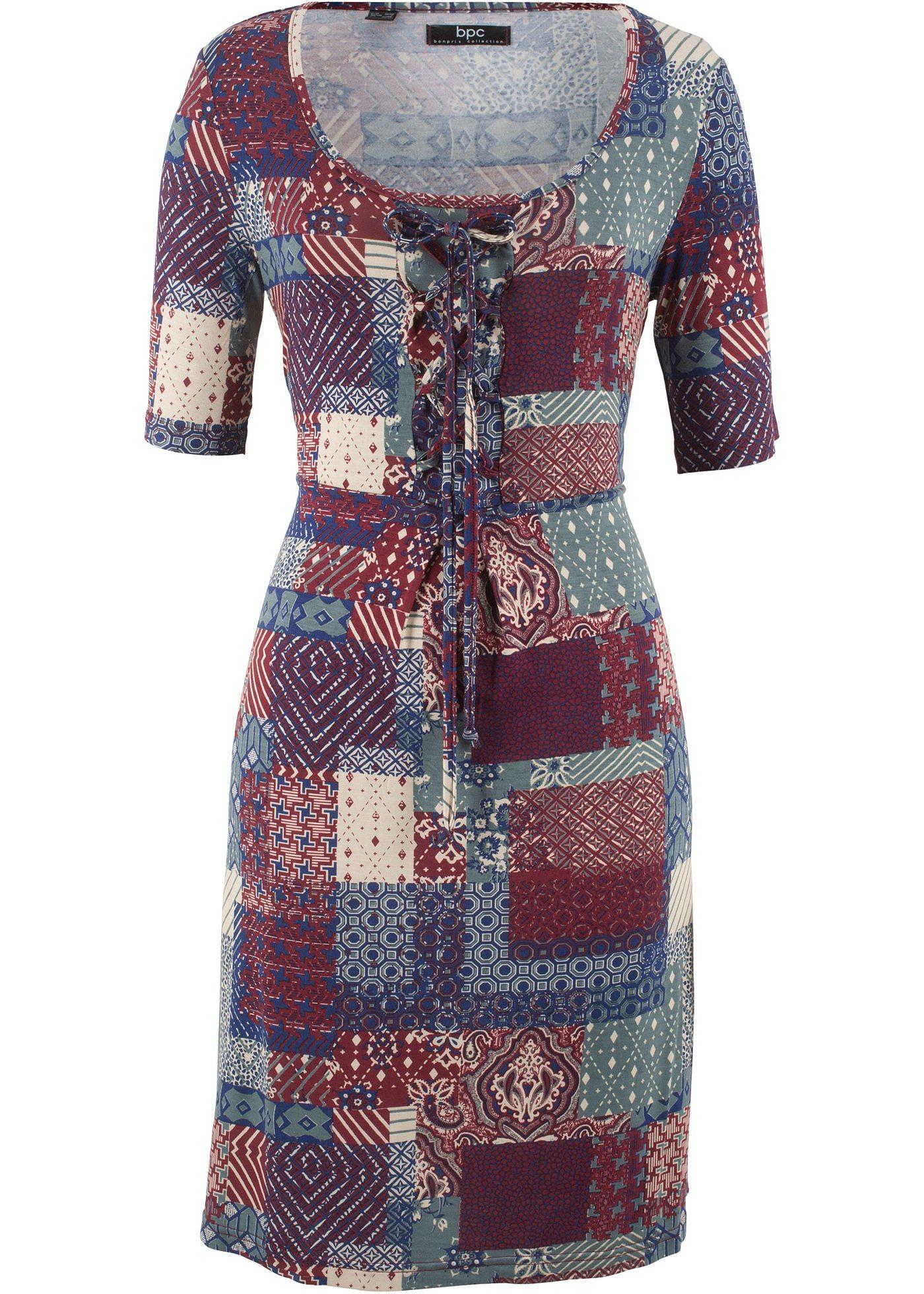 Jerseykleid, Halbarm Jerseykleid, Halbarm