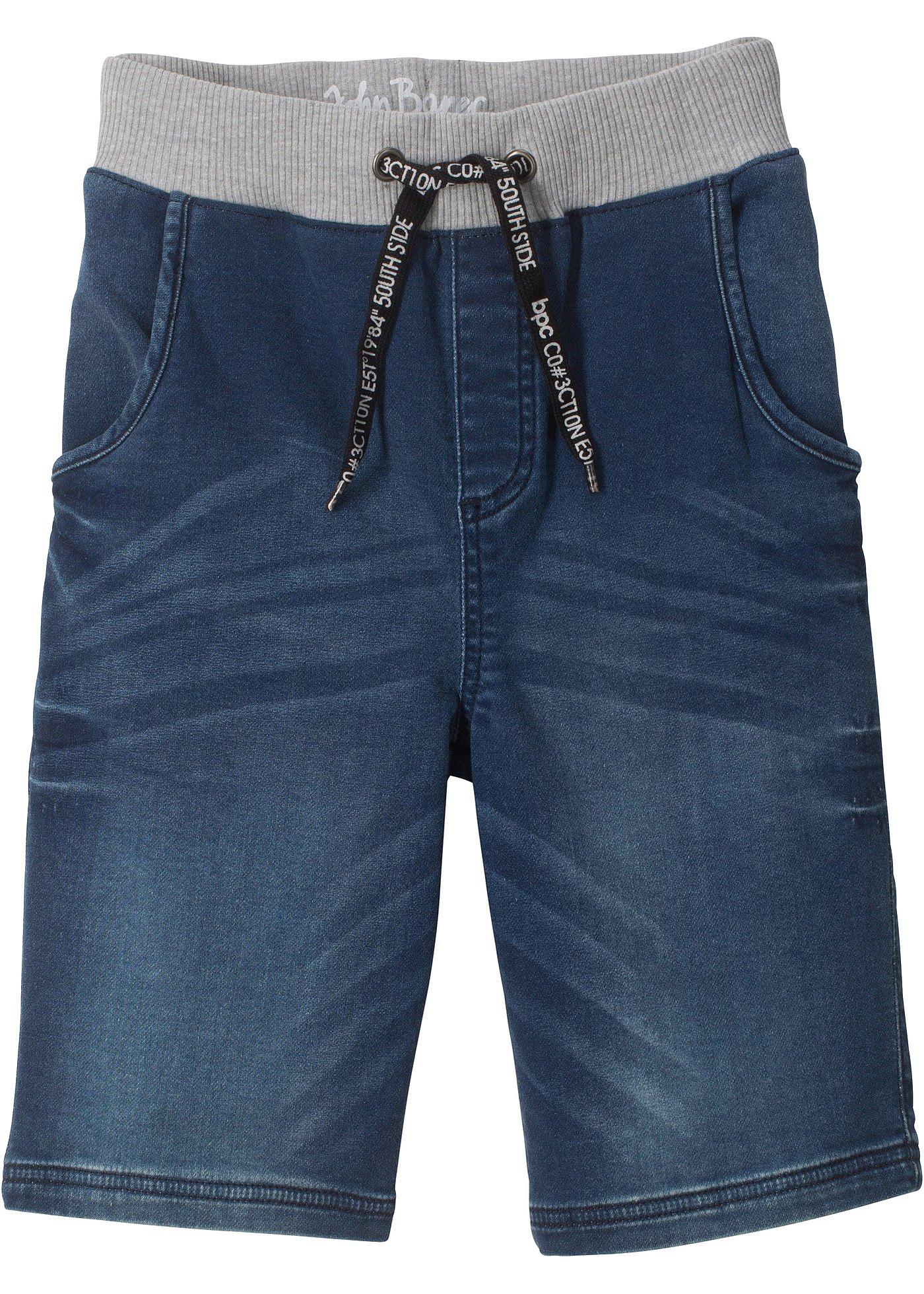 Jungen Sweatjeans-Bermuda