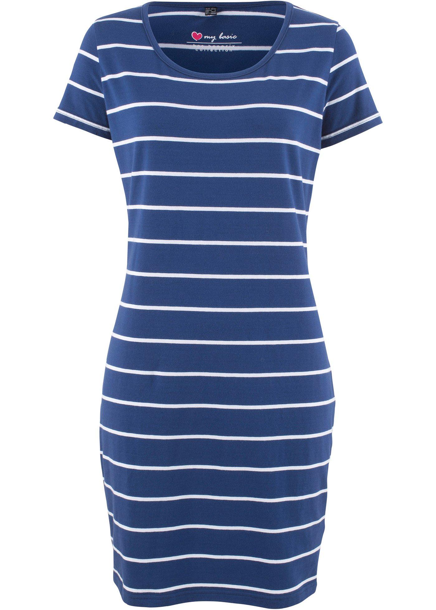 Stretch-Shirtkleid, Kurzarm Stretch-Shirtkleid, Kurzarm