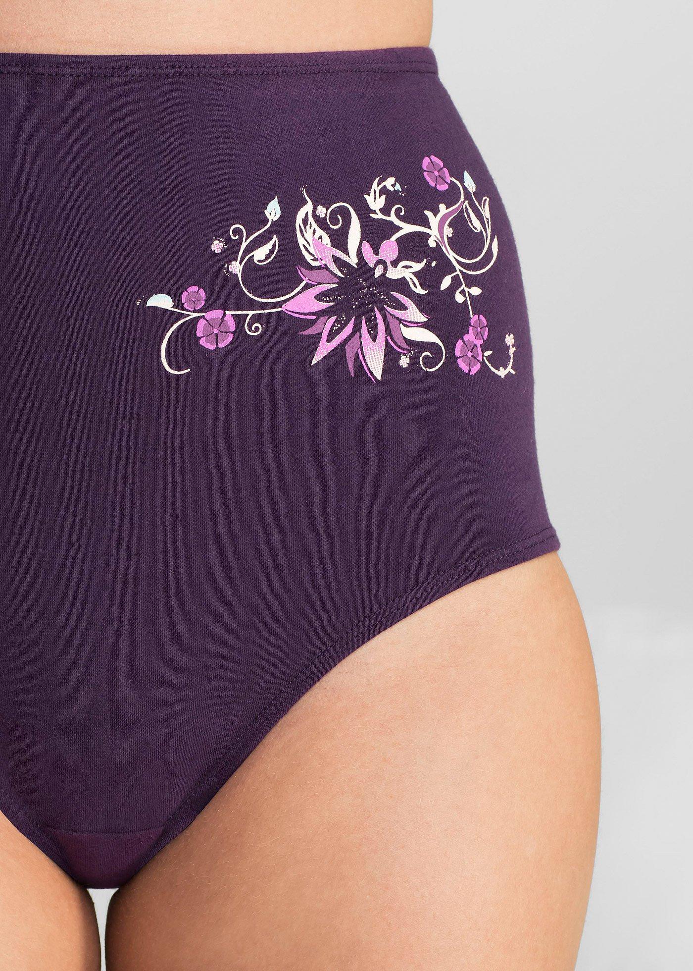 Figi z wysoką talią (5 par) - Bonprix