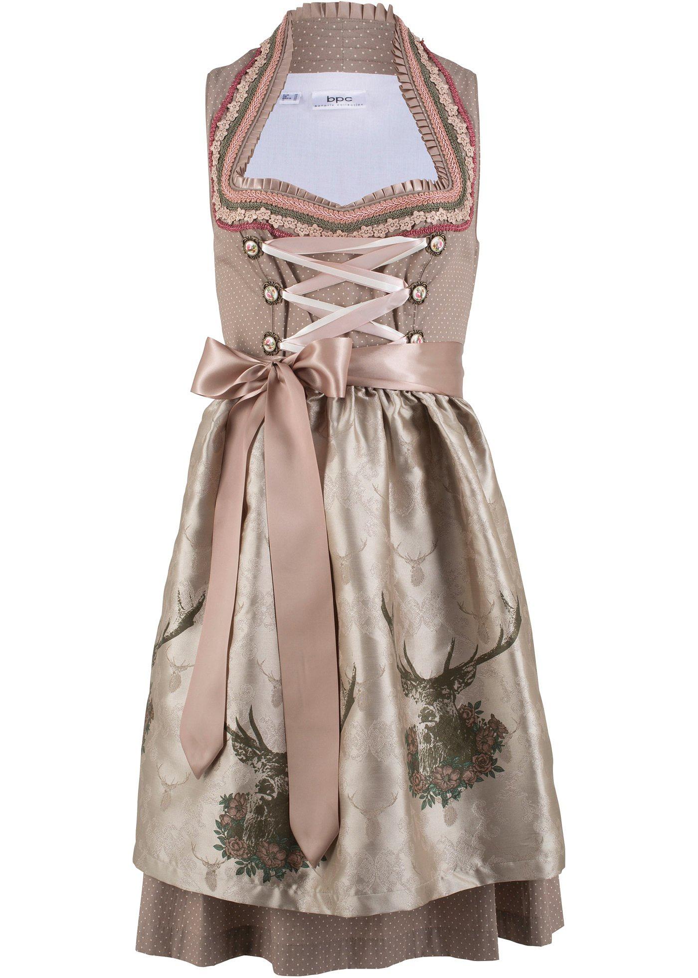 Dirndl mit Stehkragen Dirndl mit Stehkragen