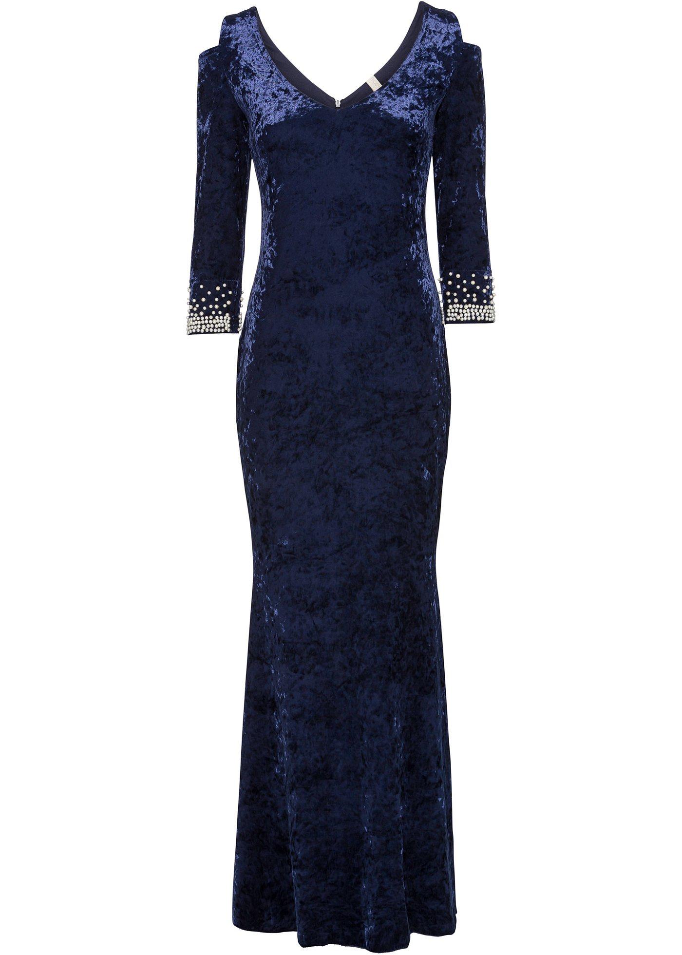 Abendkleid mit Perlen Abendkleid mit Perlen