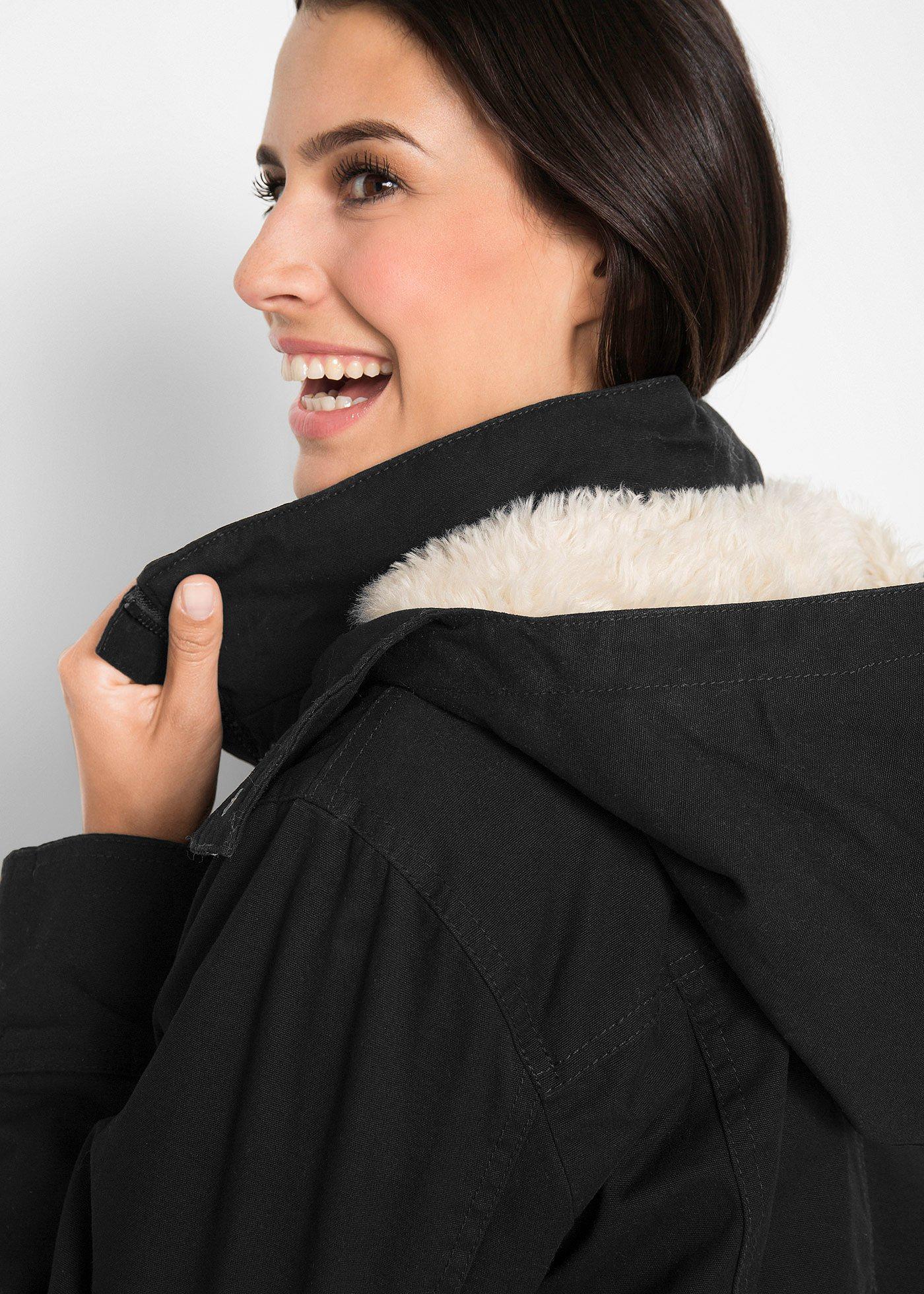 Parka bawełniana ocieplana - Bonprix