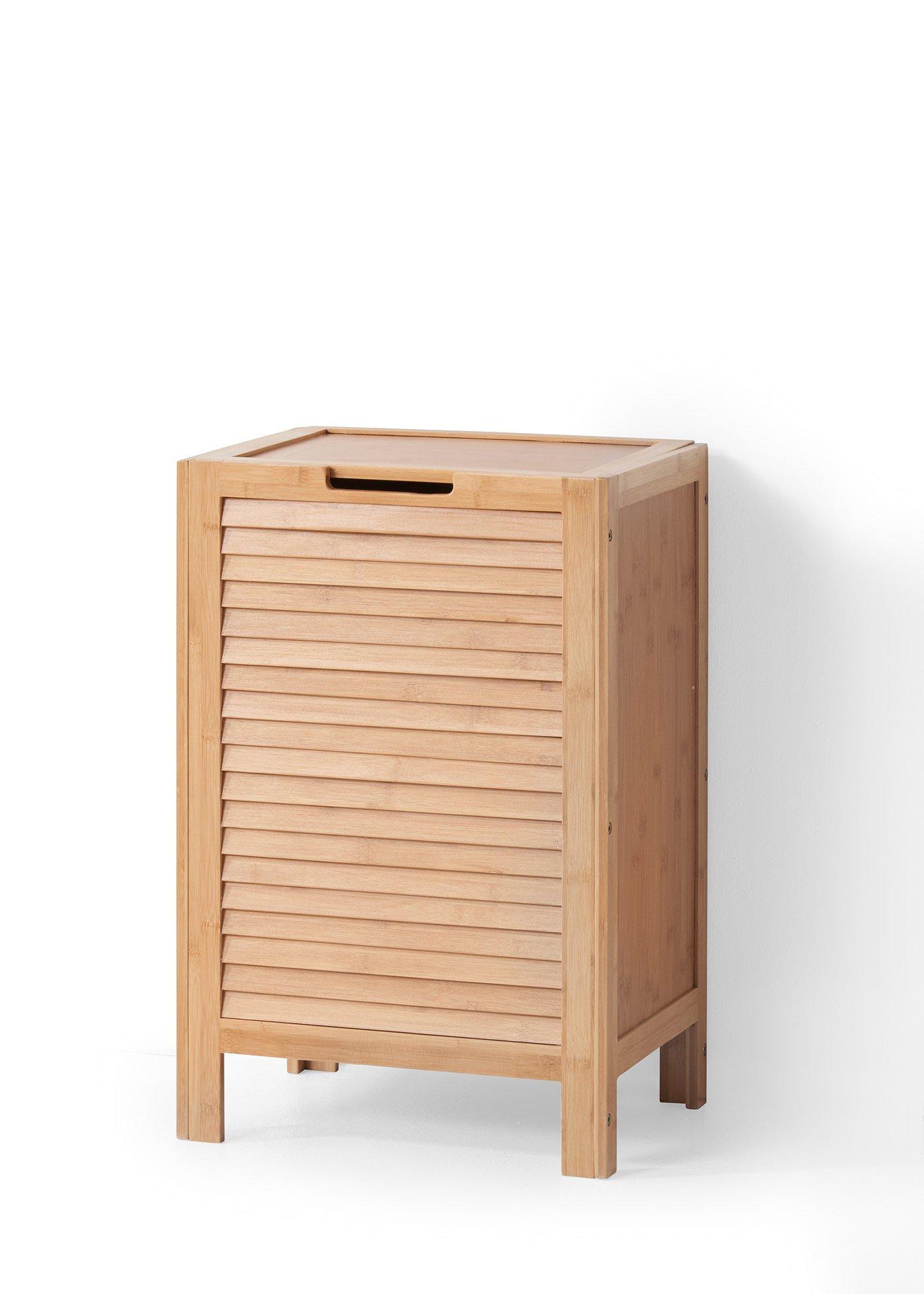 Moderner Haushaltshelfer: Wäschekorb "Garry". - natur