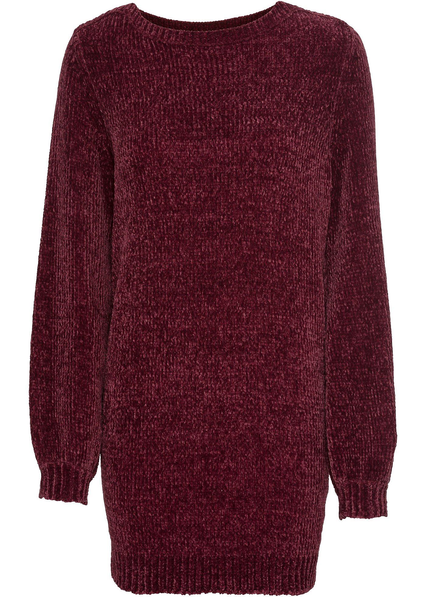 Chenille-Longpullover