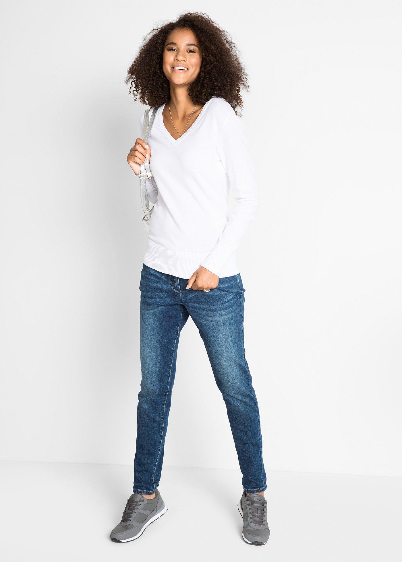 Sweter z cienkiej dzianiny - Bonprix