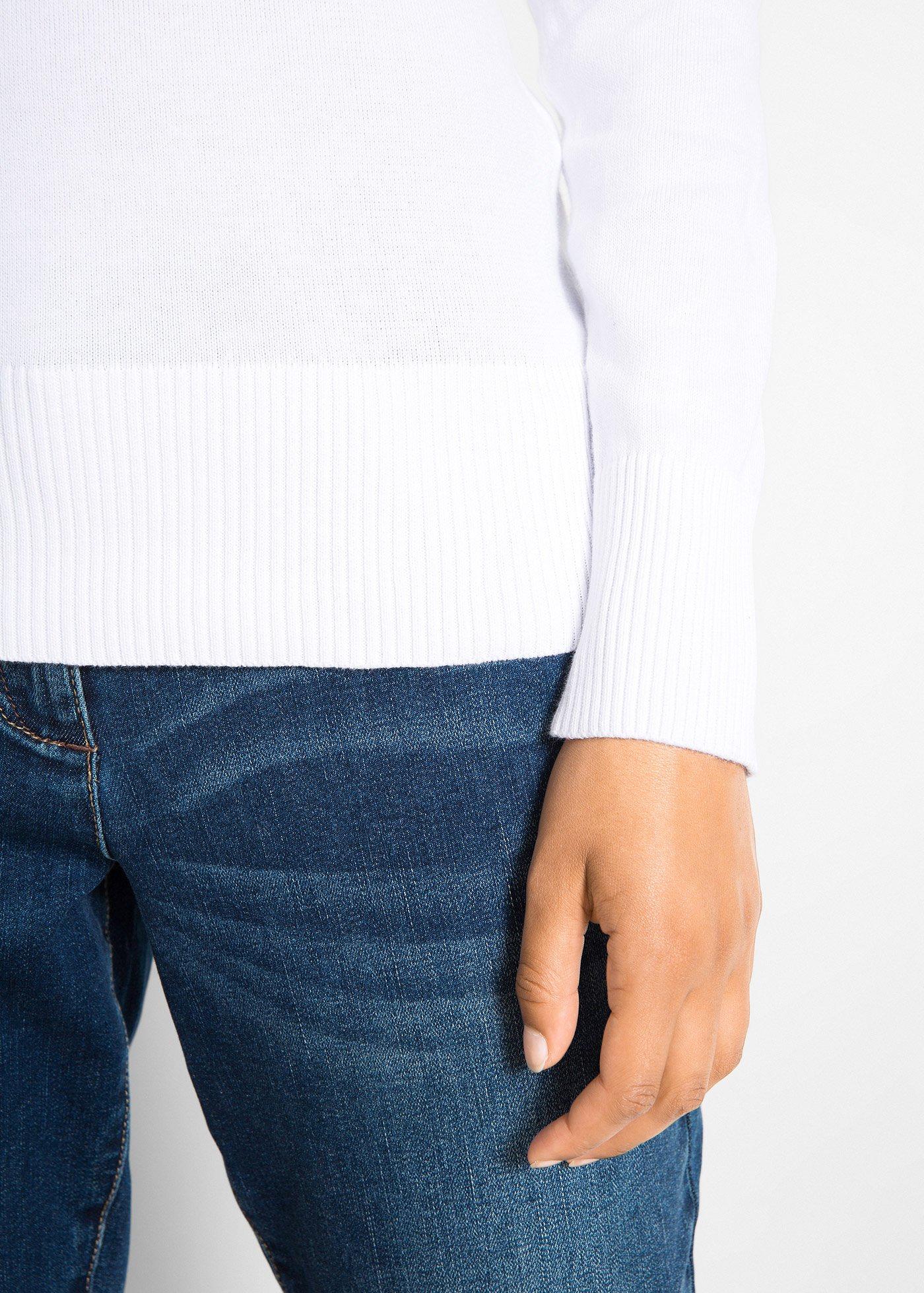 Sweter z cienkiej dzianiny - Bonprix