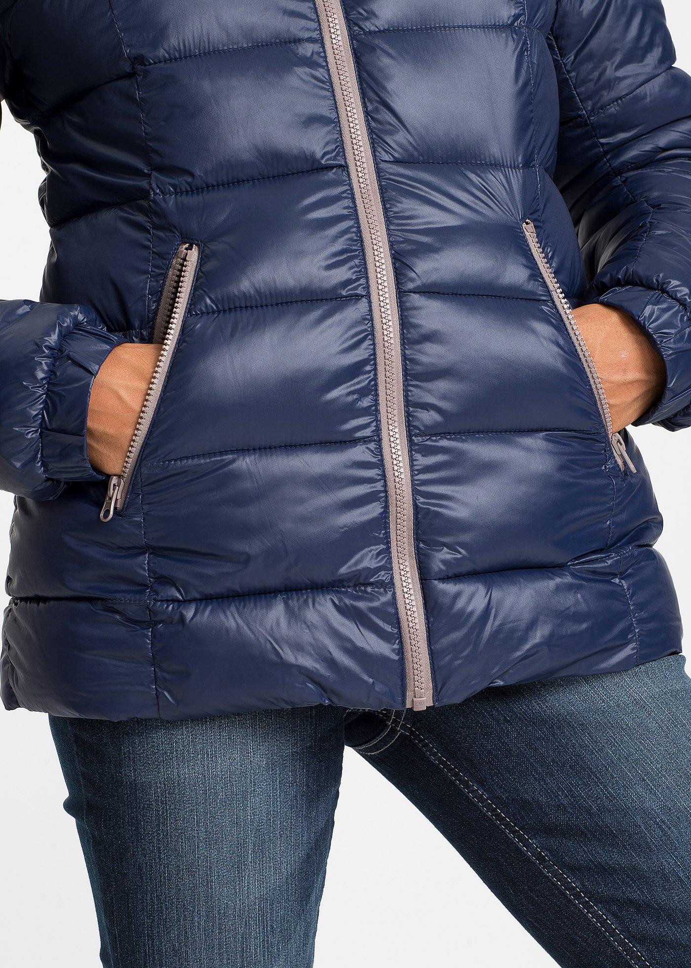 Kurtka zimowa z kapturem - Bonprix