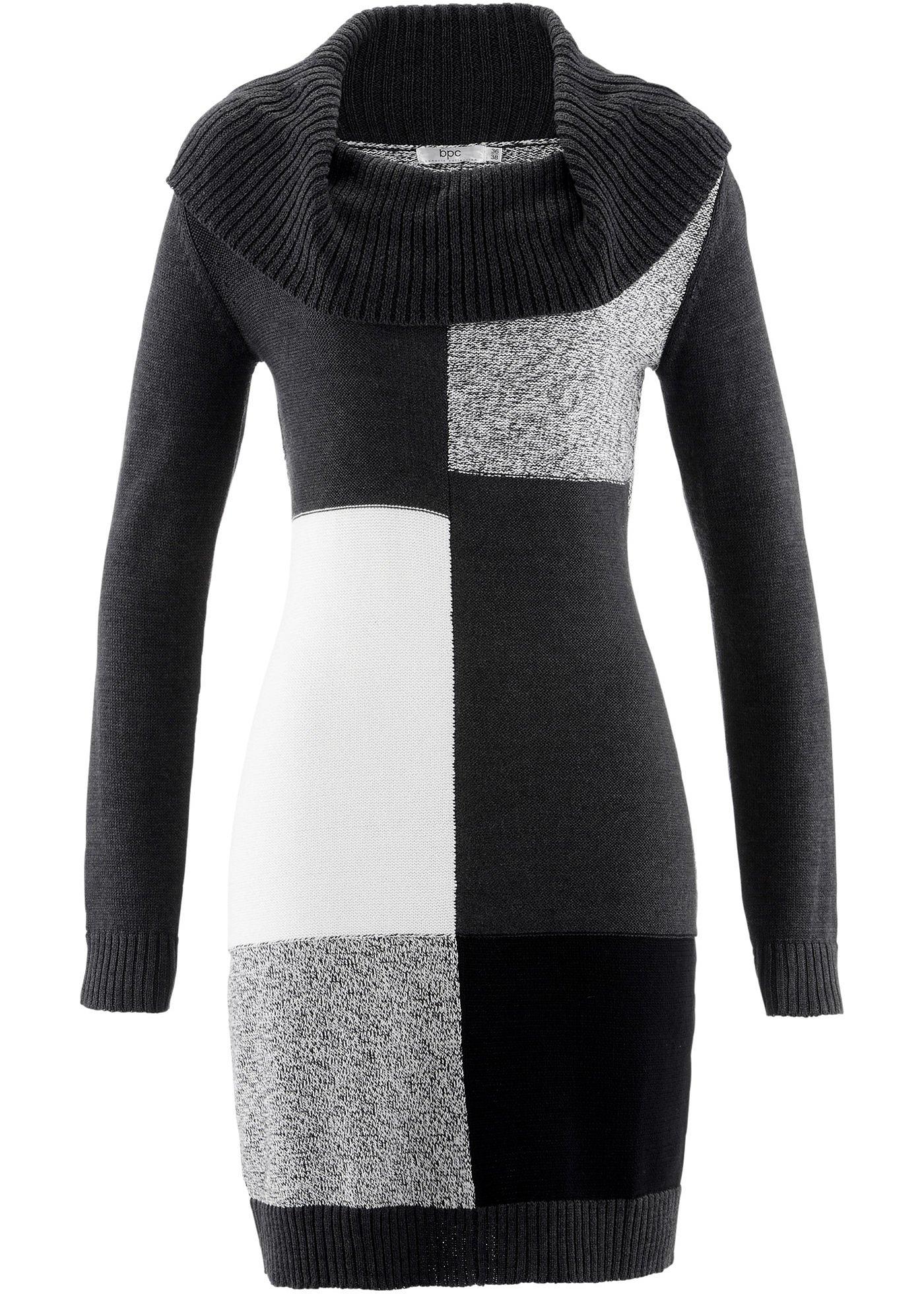 Rochie tricotată din amestec cu bumbac
