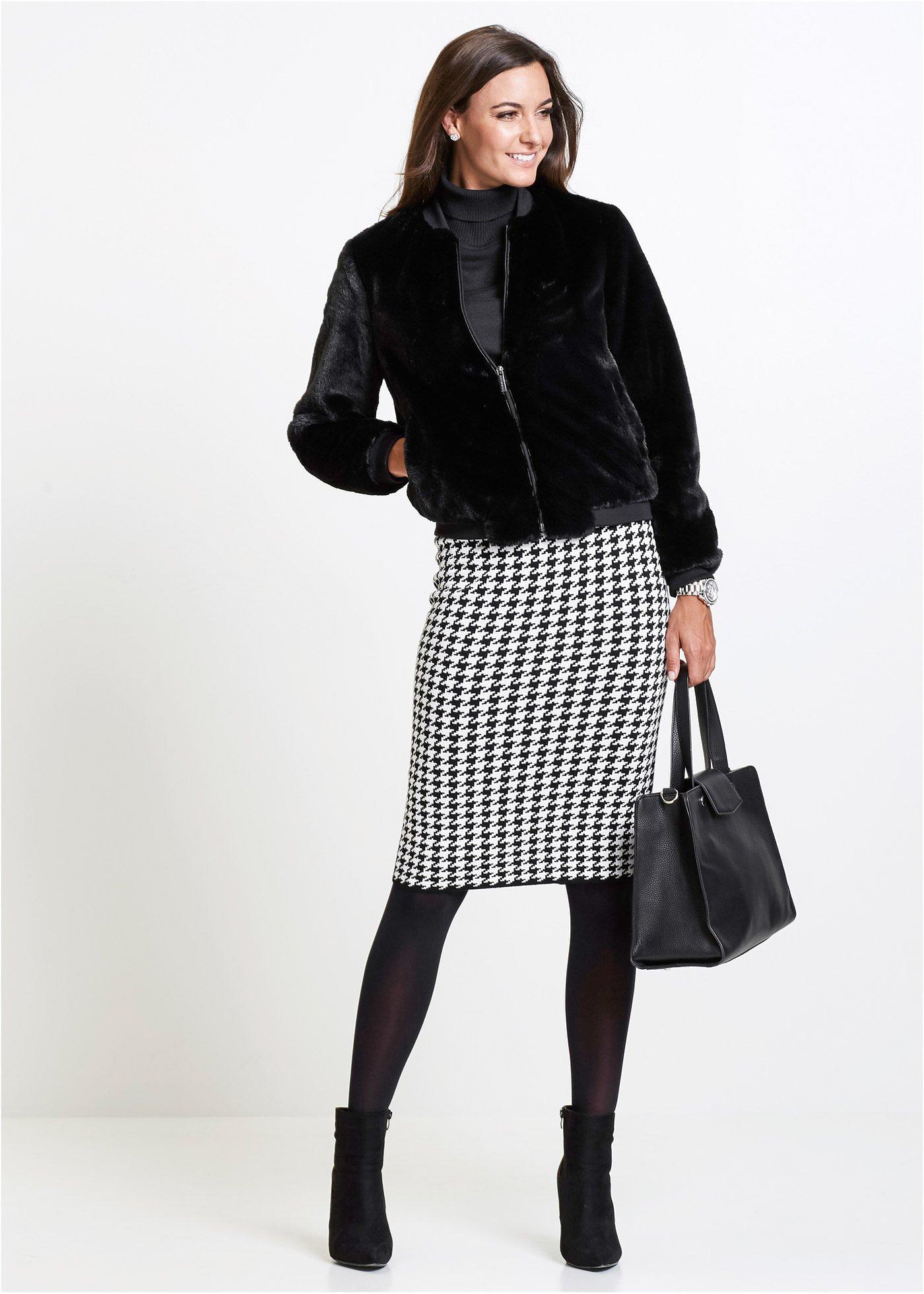 Spódnica dzianinowa - Bonprix