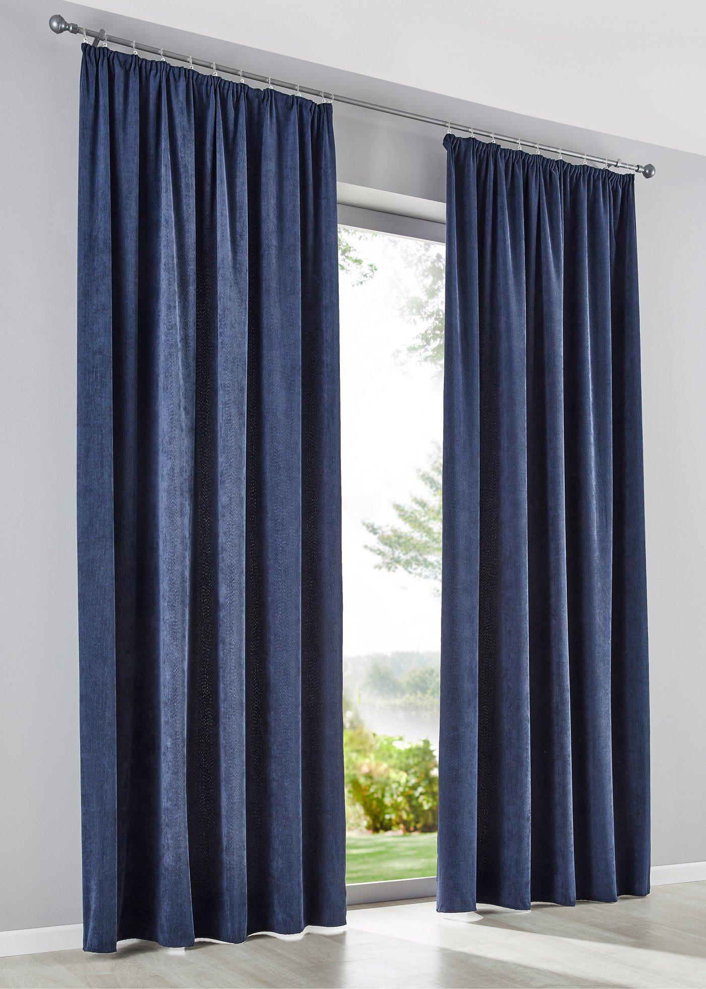 vorhang dunkelblau