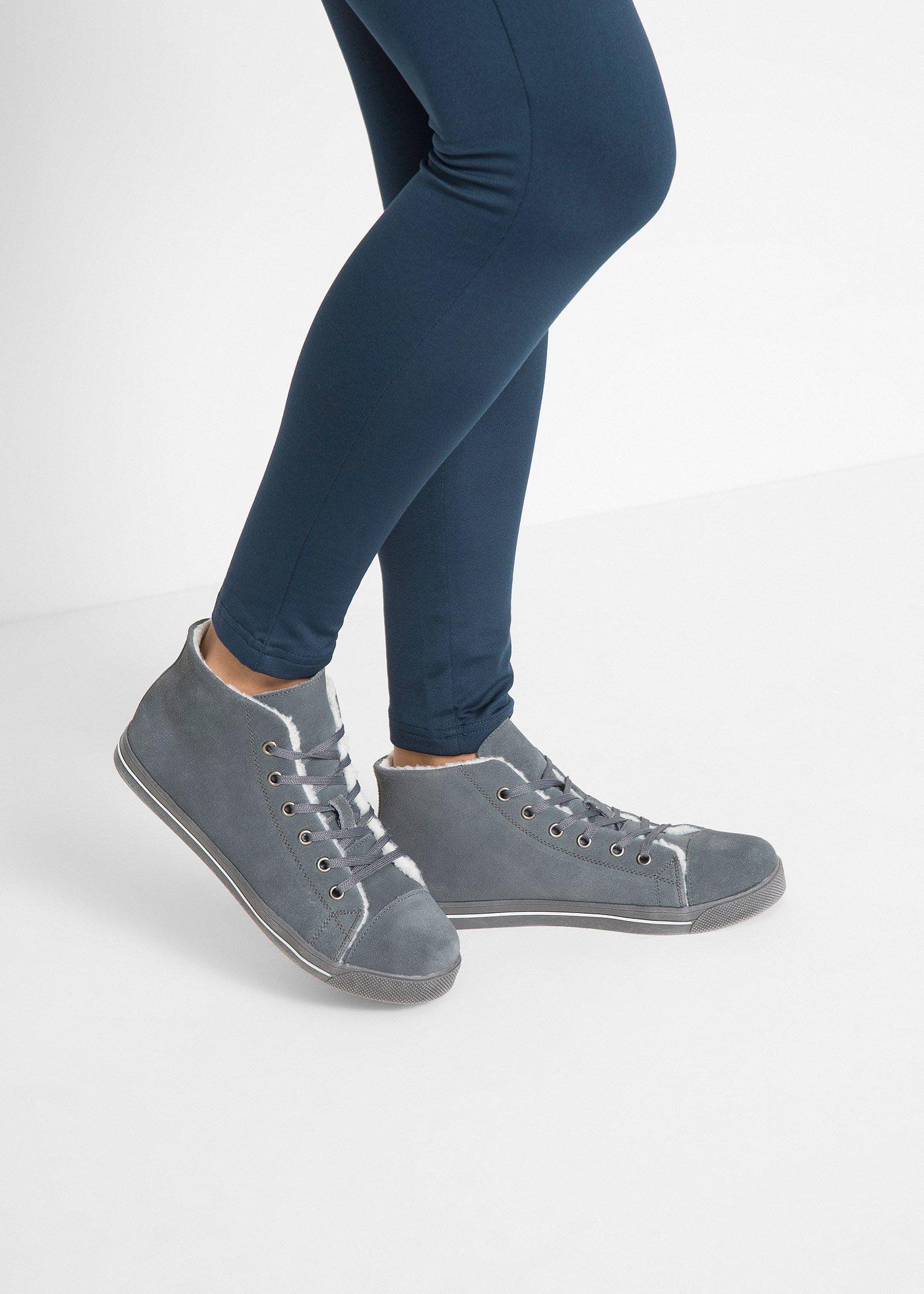Legginsy termiczne z wygodnym paskiem - Bonprix