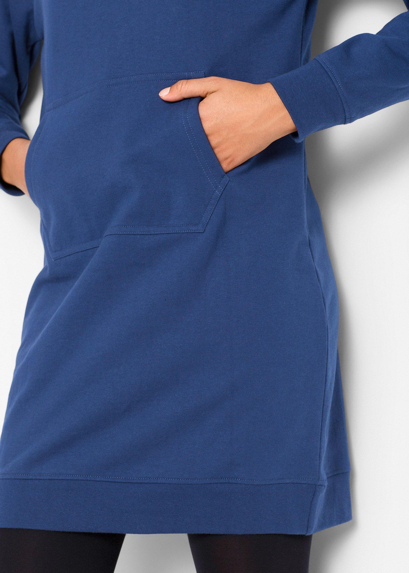 Bawełniana sukienka dresowa - Bonprix