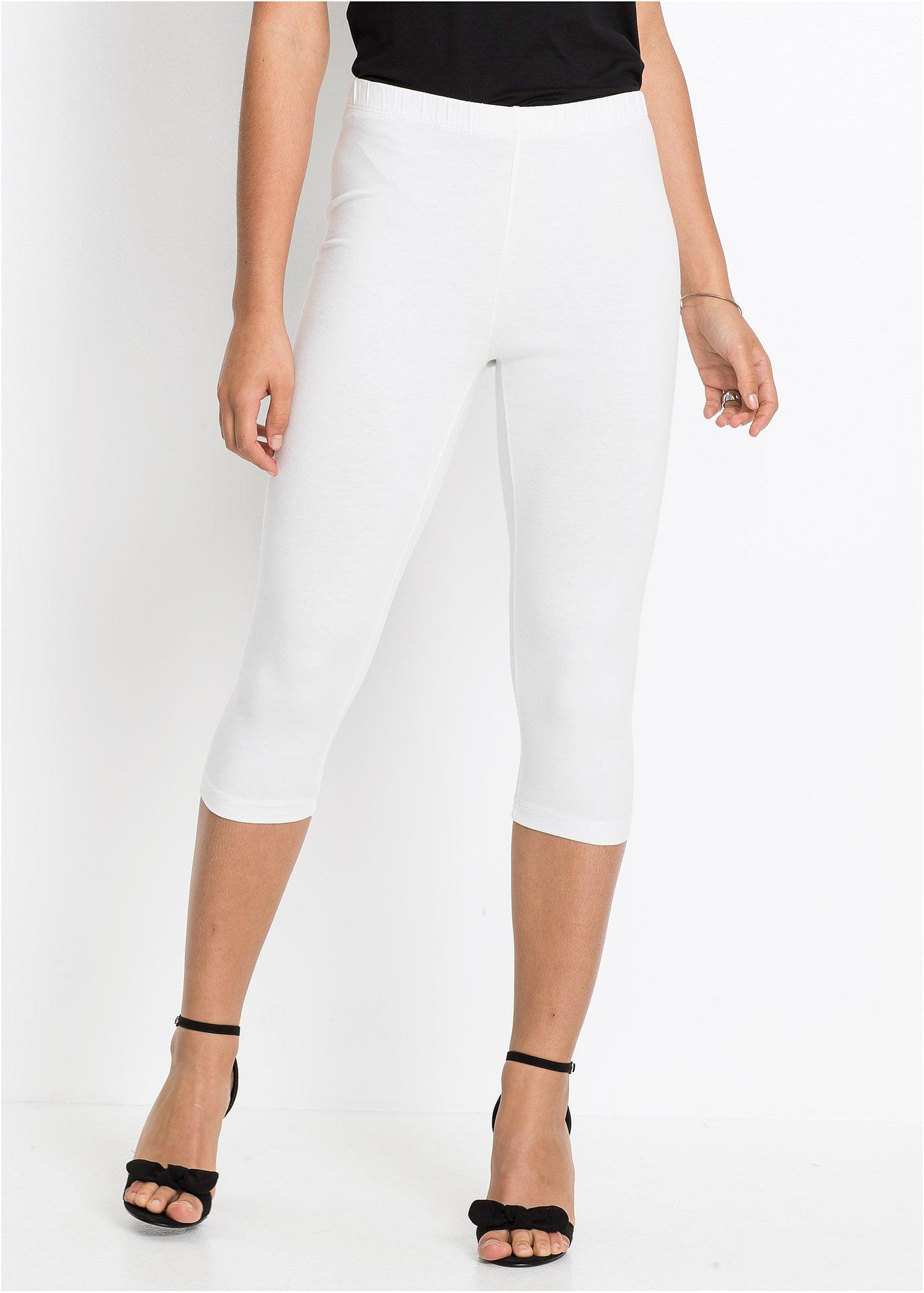 Legginsy rybaczki (2 pary) - Bonprix
