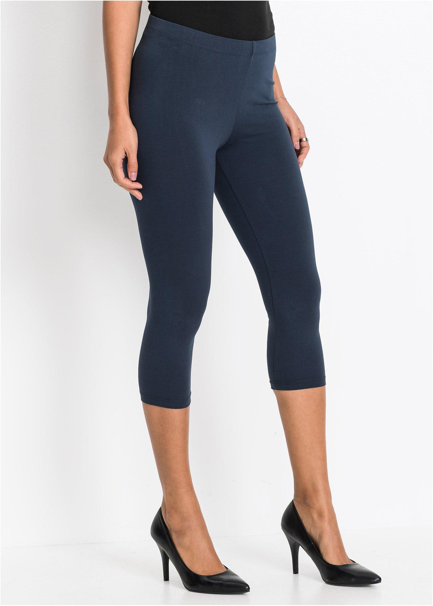 Legginsy rybaczki (2 pary) - Bonprix