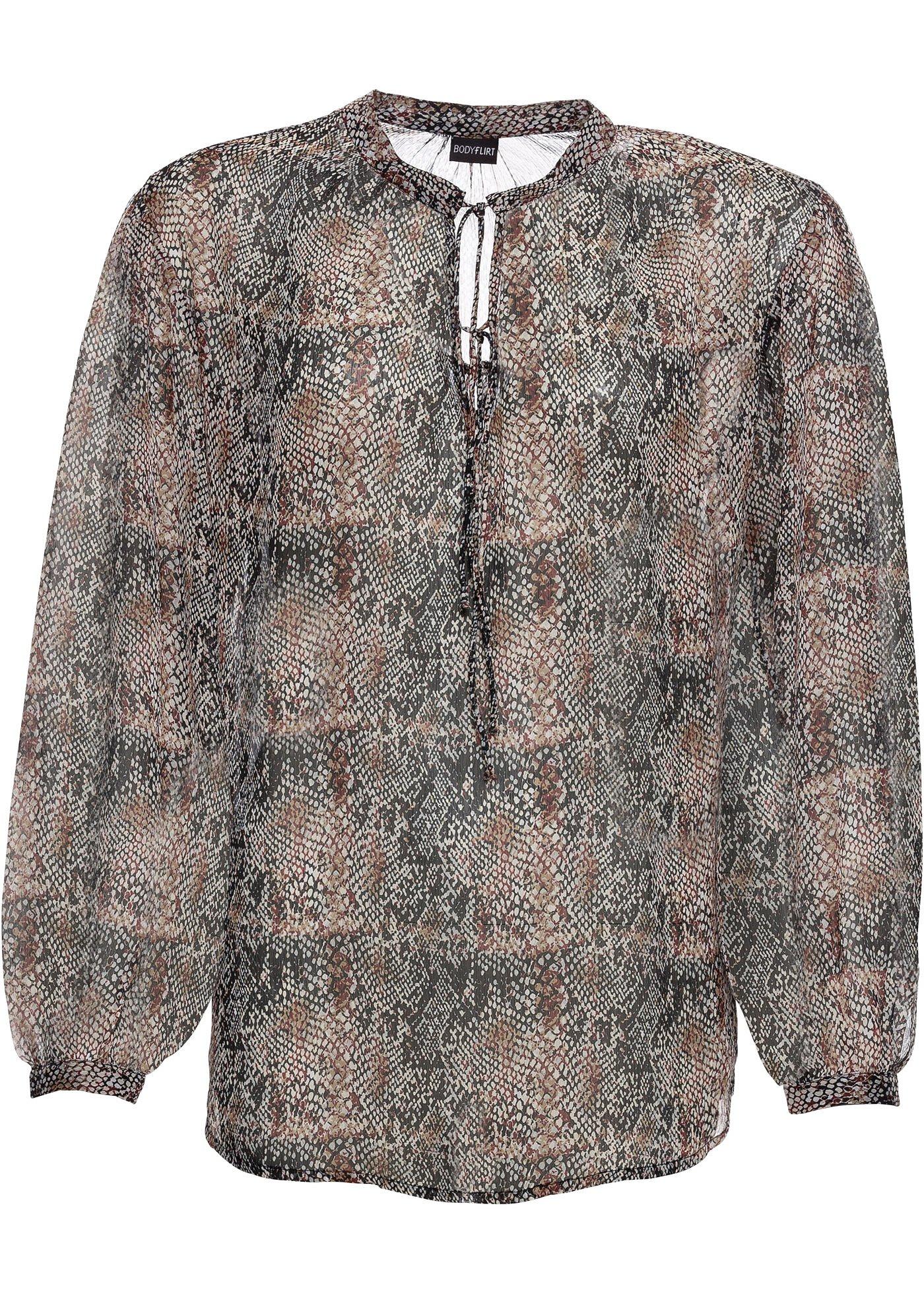 Chiffonbluse Snake Chiffonbluse Snake