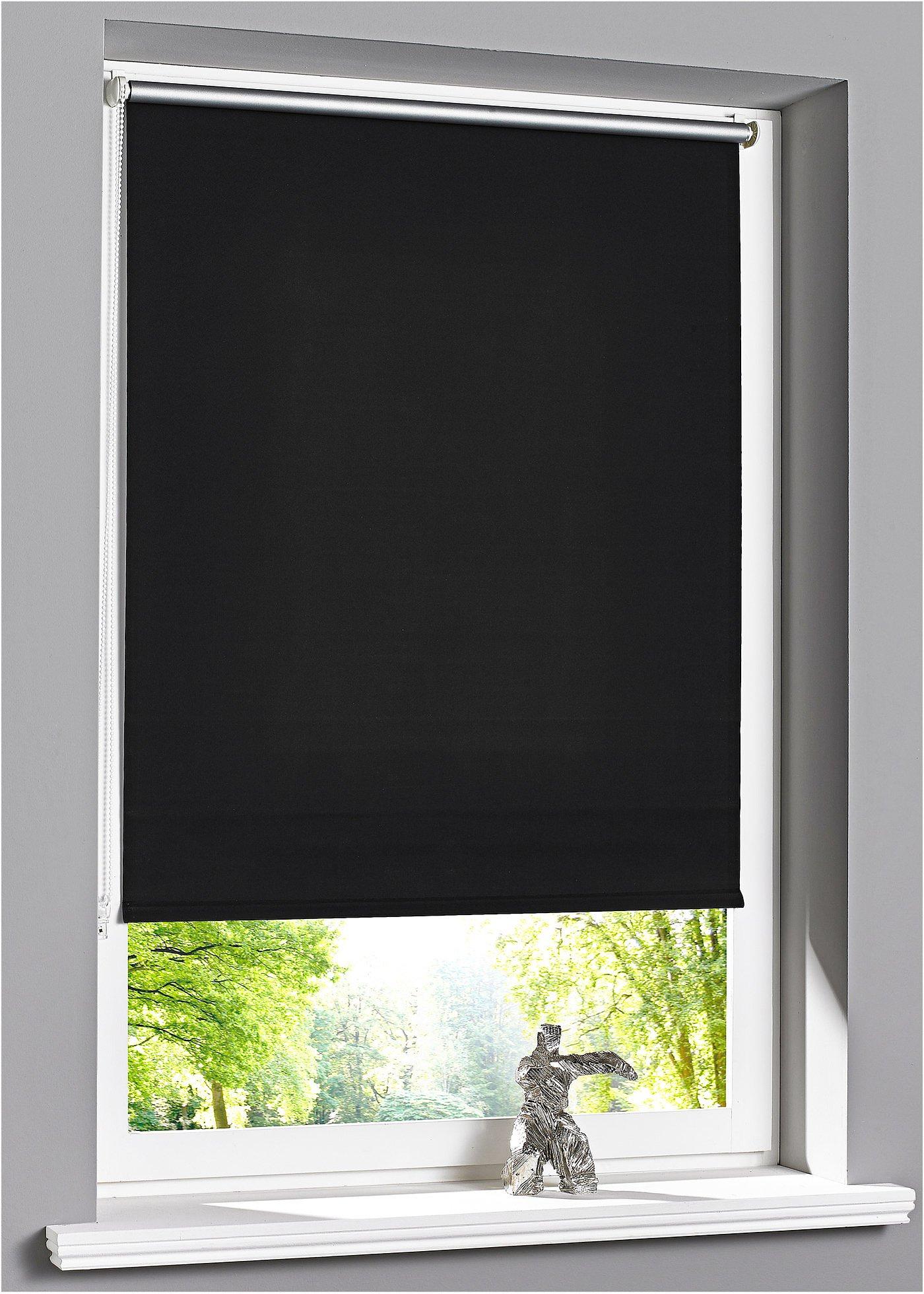 Verdunkelungsrollo "Klemmfix" schwarz bpc living online kaufen