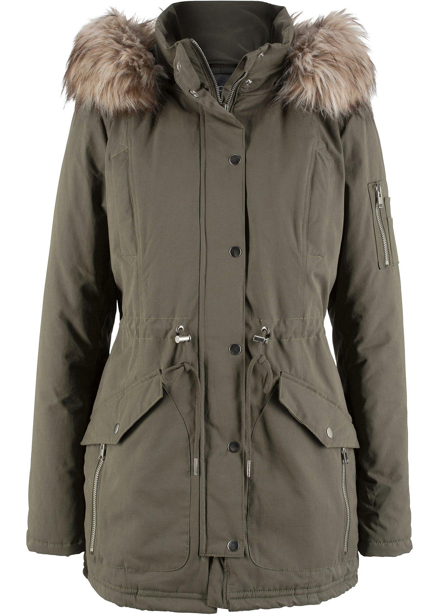 Warmer Parka, gefüttert