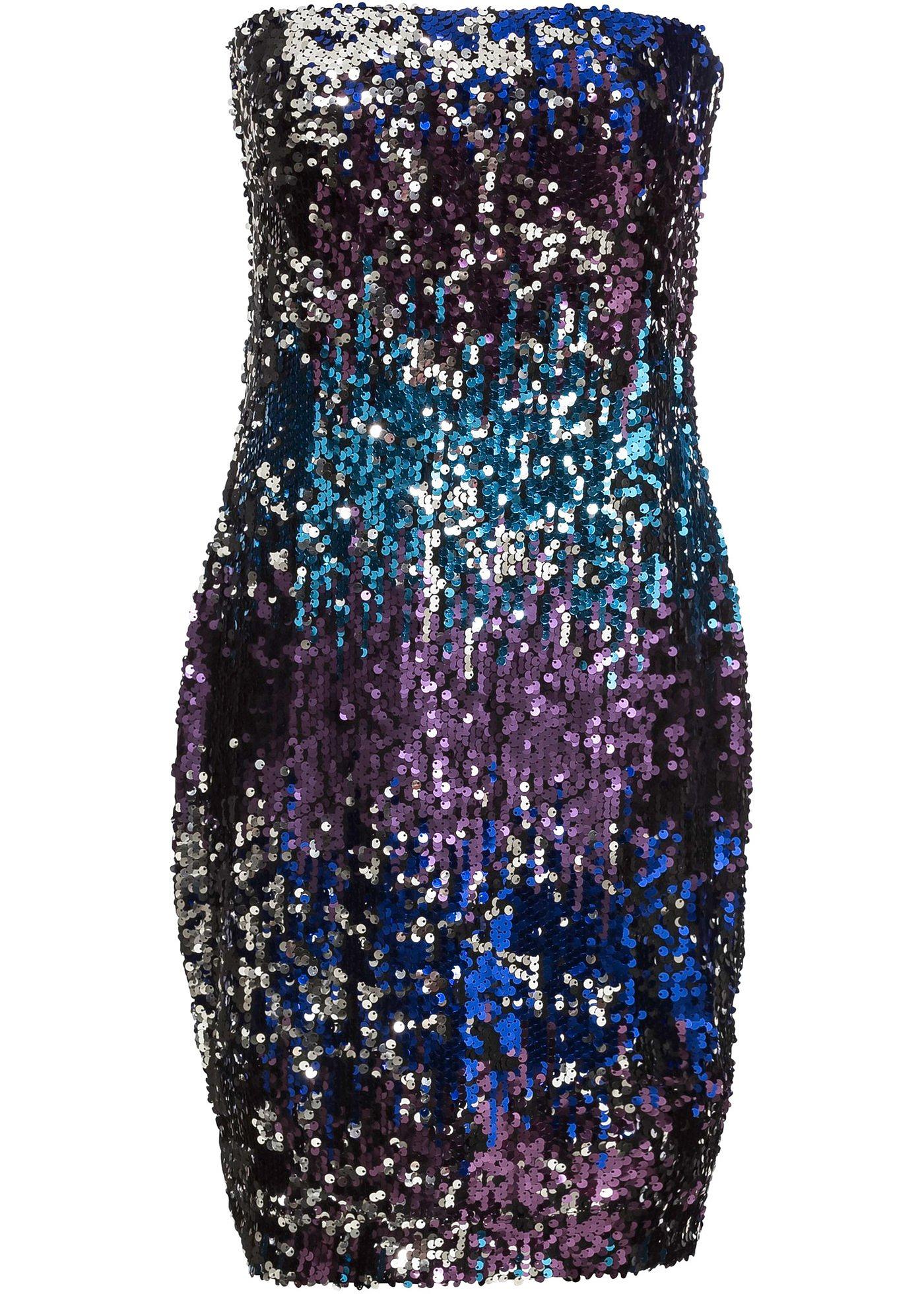 Bandeau-Kleid mit Pailletten Bandeau-Kleid mit Pailletten