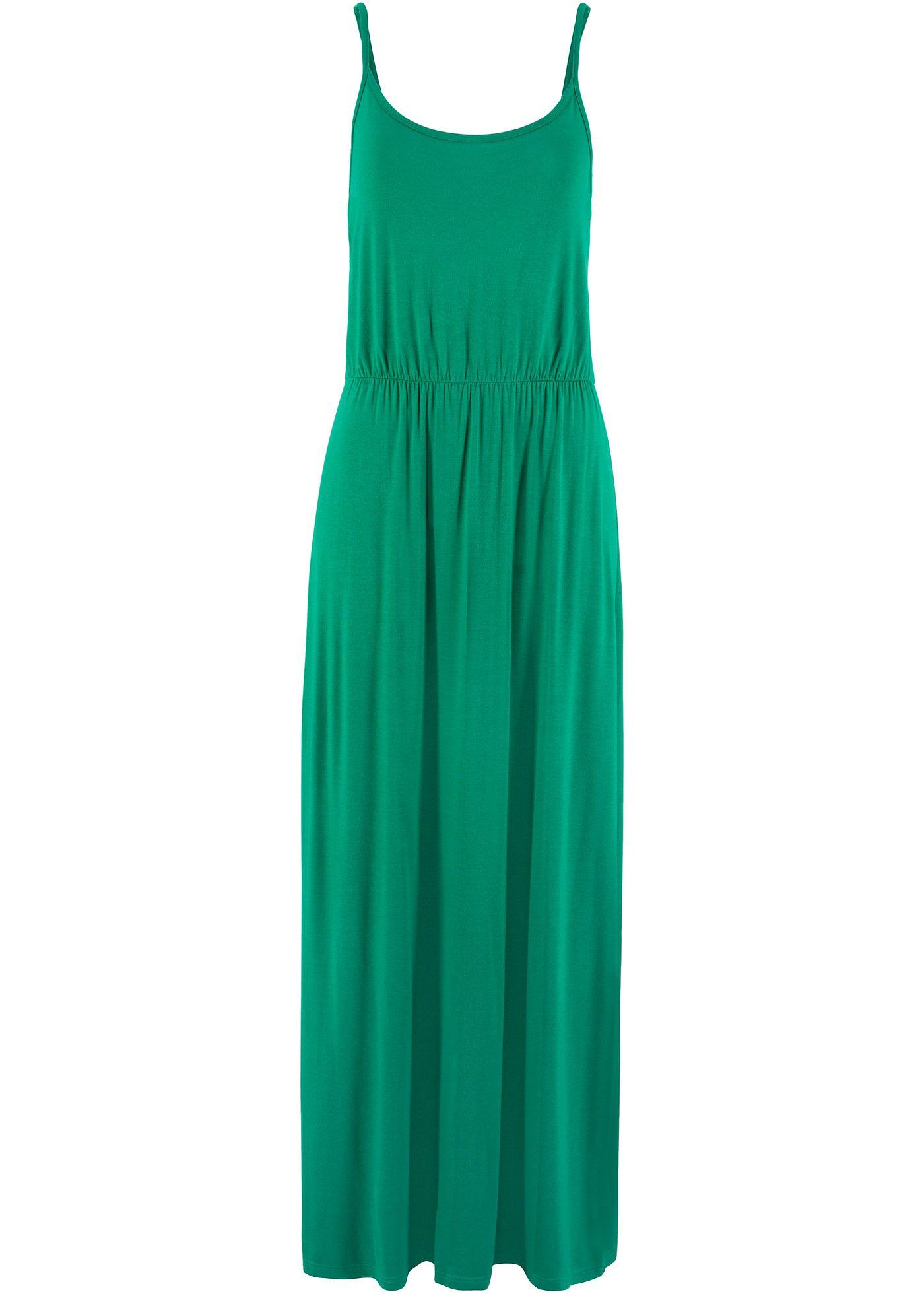 Maxikleid aus fließender Viskose Maxikleid aus fließender Viskose