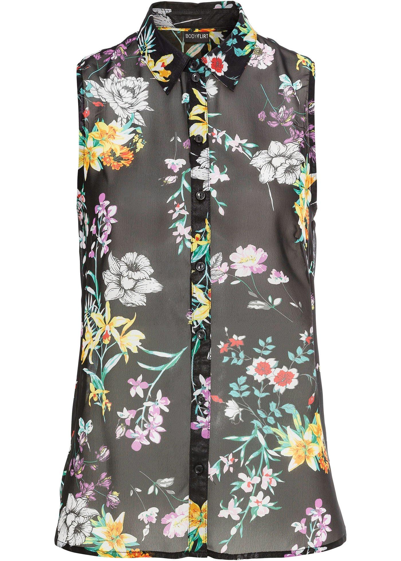 Chiffonbluse, bedruckt Chiffonbluse, bedruckt