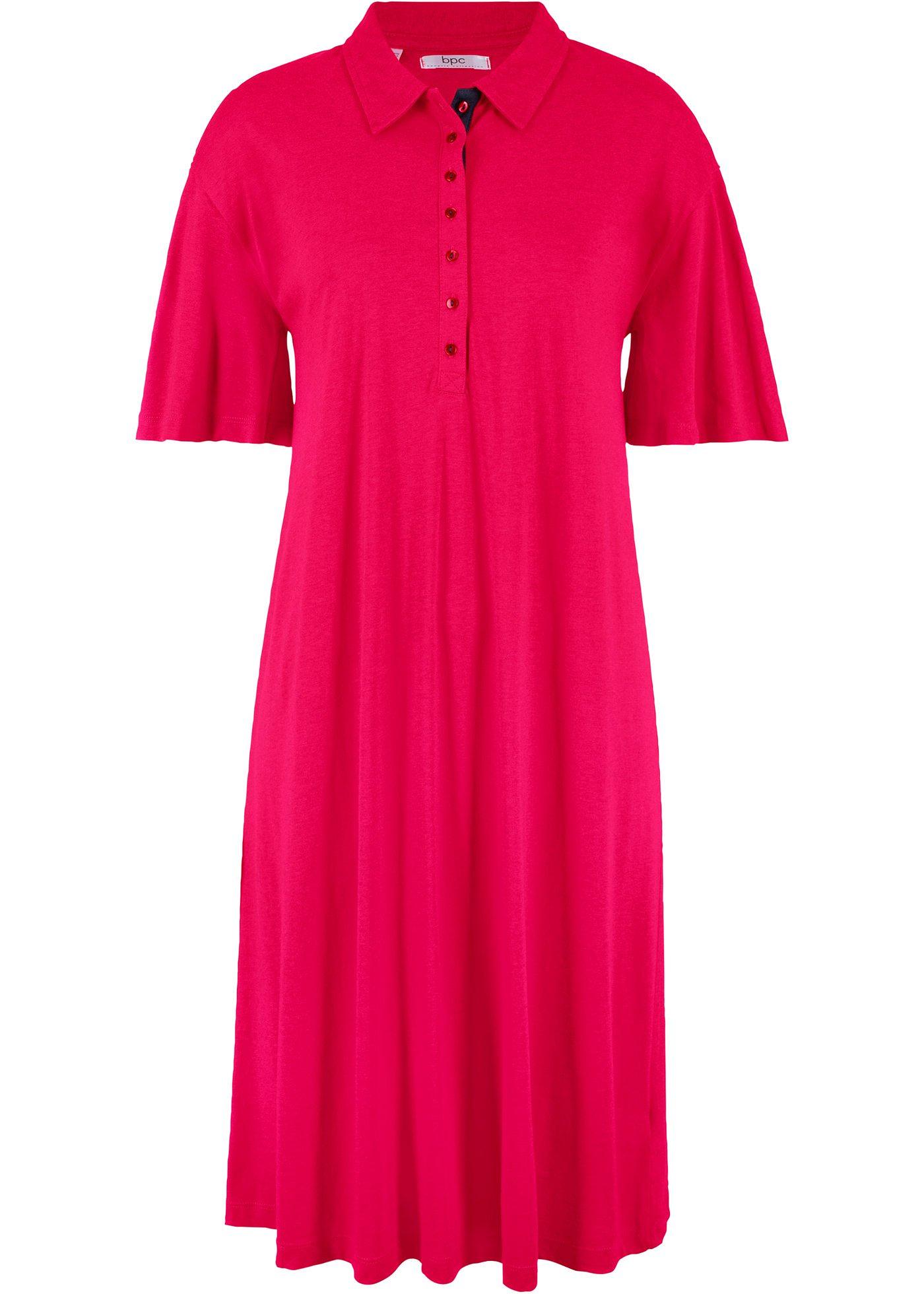 Shirtkleid mit Polokragen Shirtkleid mit Polokragen