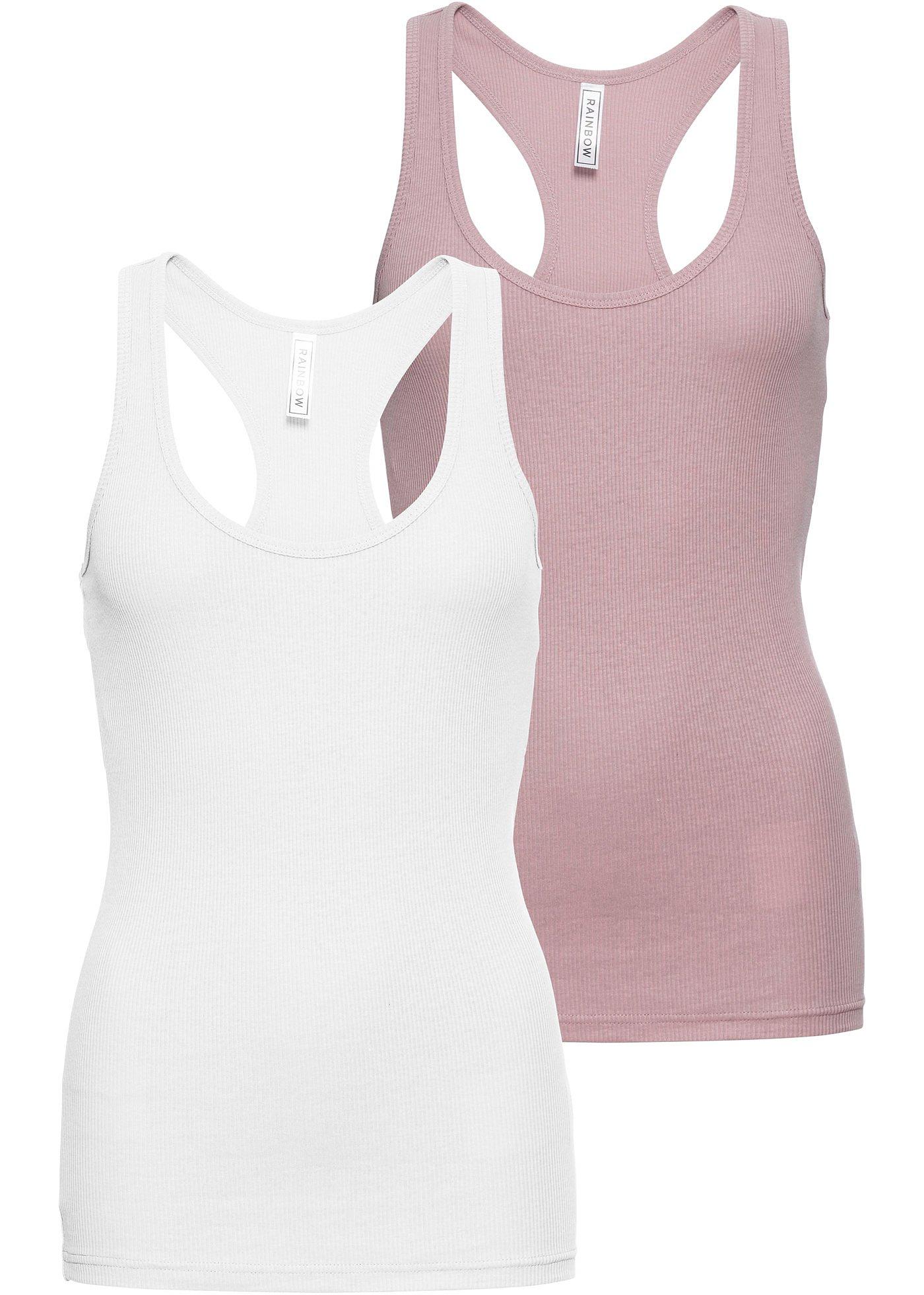 2er-Pack Ripp-Tanktop