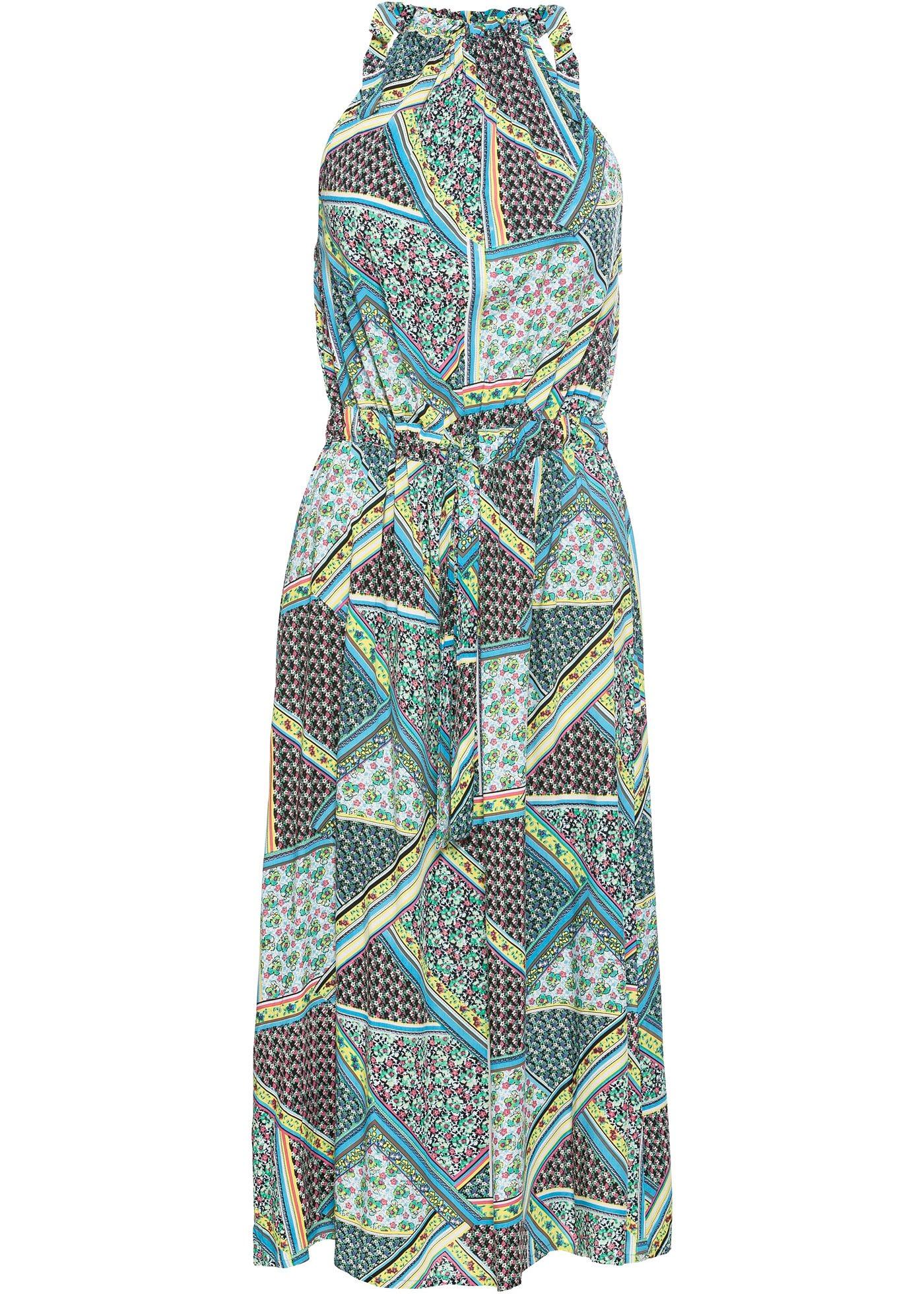 Neckholder-Kleid mit Bindebändern Neckholder-Kleid mit Bindebändern