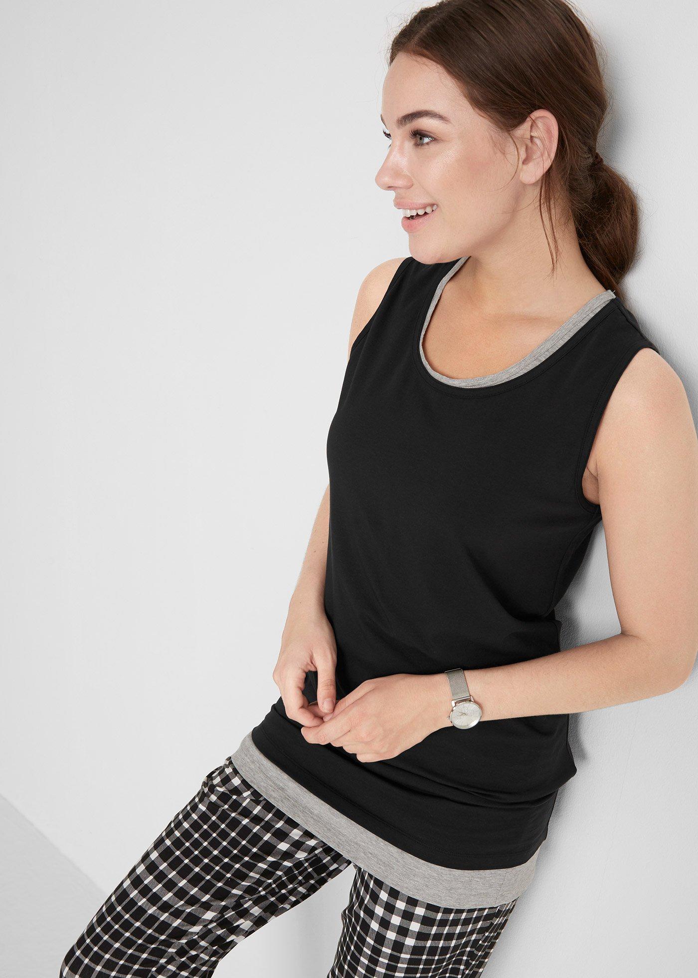 Długi top (2 szt.) - Bonprix