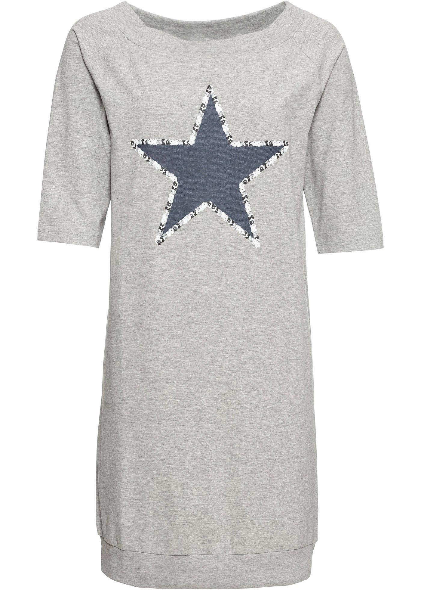 Shirtkleid mit Sternenprint Shirtkleid mit Sternenprint