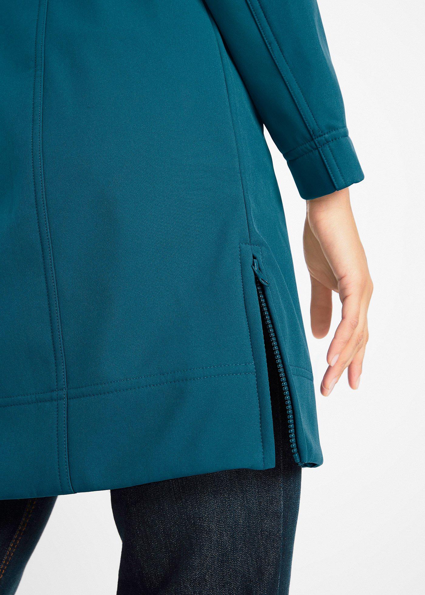 Płaszcz softshell, z materiału odpychającego wodę - Bonprix