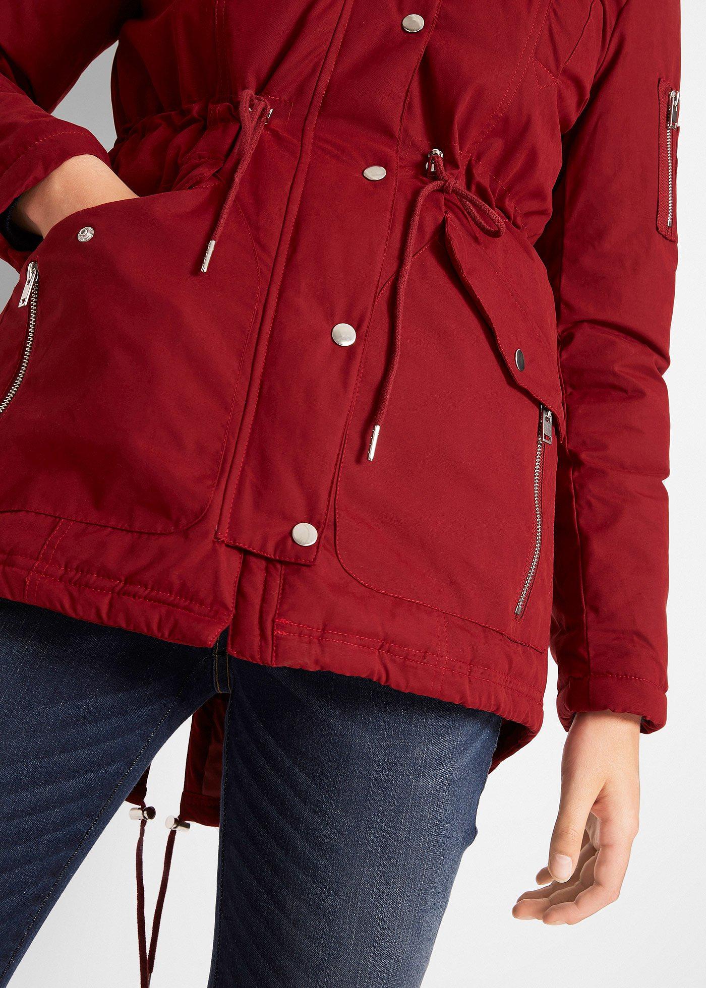 Parka ocieplana na podszewce - Bonprix