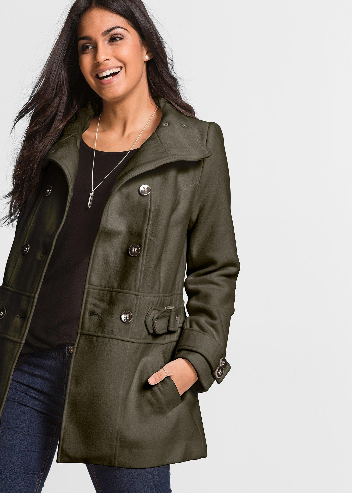 Krótki płaszcz, petite - Bonprix