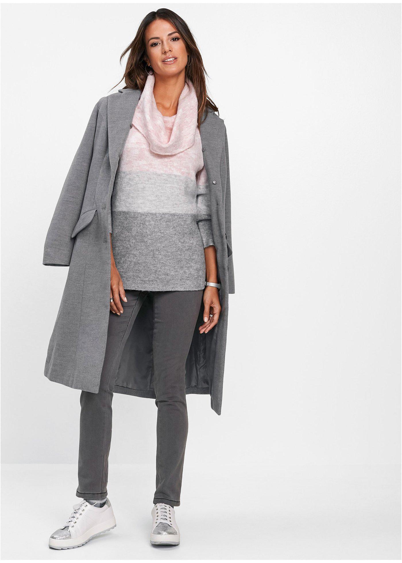 Sweter z golfem - Bonprix