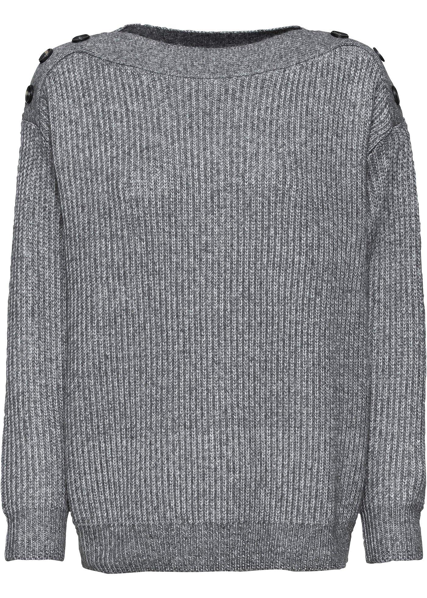 Pullover mit Knöpfen