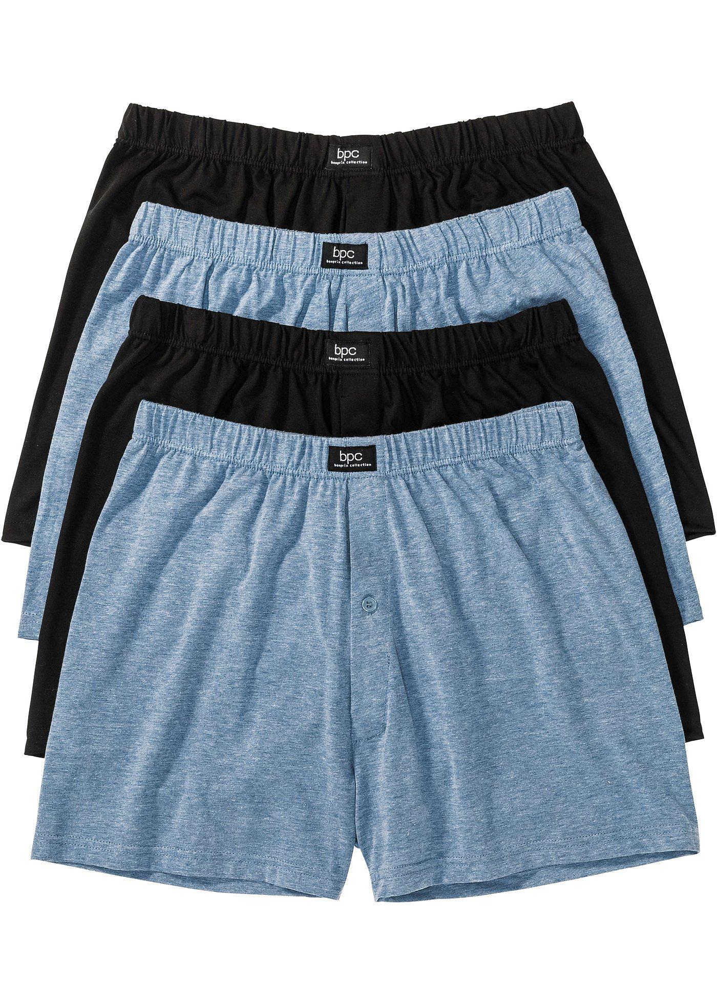 Lockere Jersey Boxershorts (4er Pack)