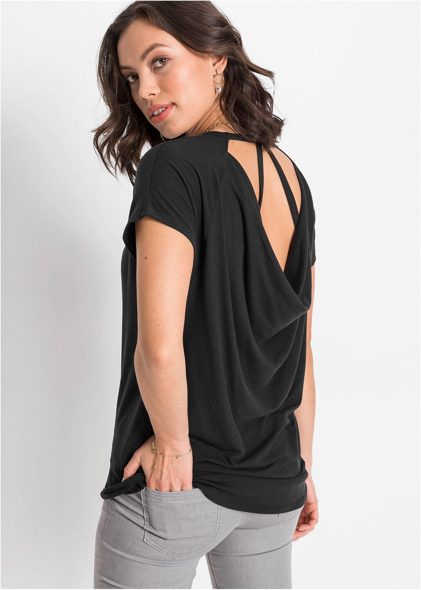 T-shirt ze zrównoważonej wiskozy - Bonprix